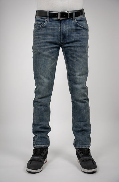 Mens Ajax Straight Motorcycle Jeans