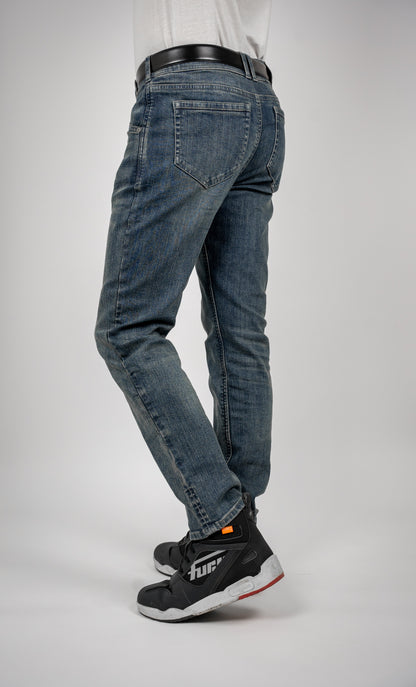 Mens Ajax Straight Motorcycle Jeans