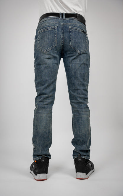 Mens Ajax Straight Motorcycle Jeans