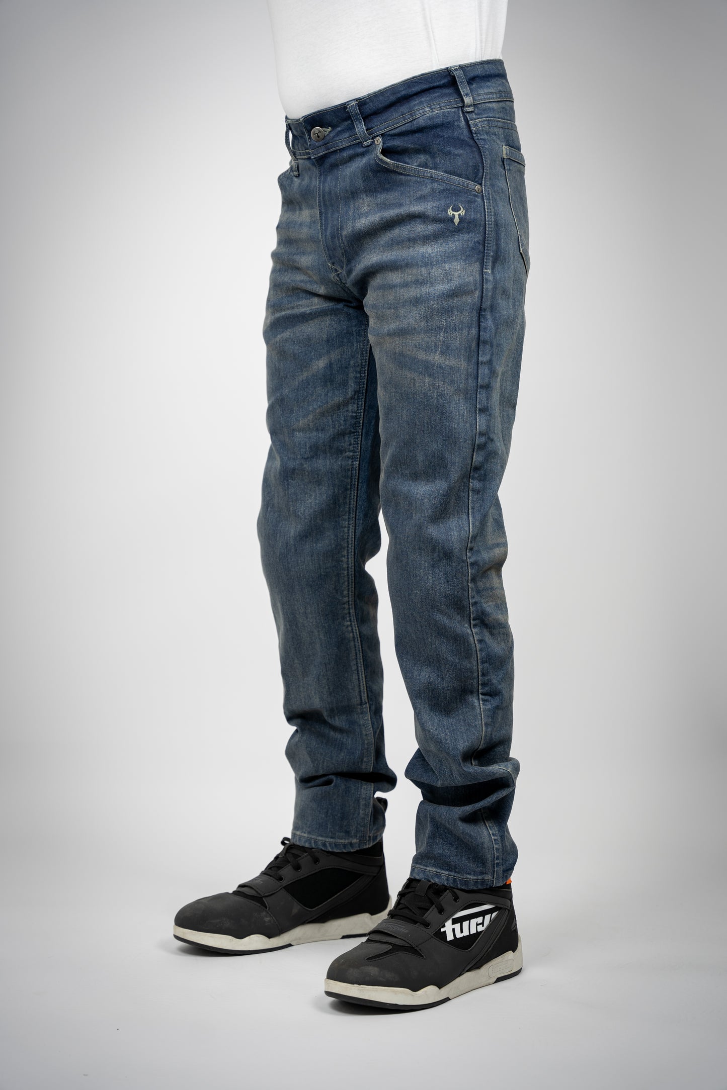 Mens Ajax Easy Motorcycle Jeans