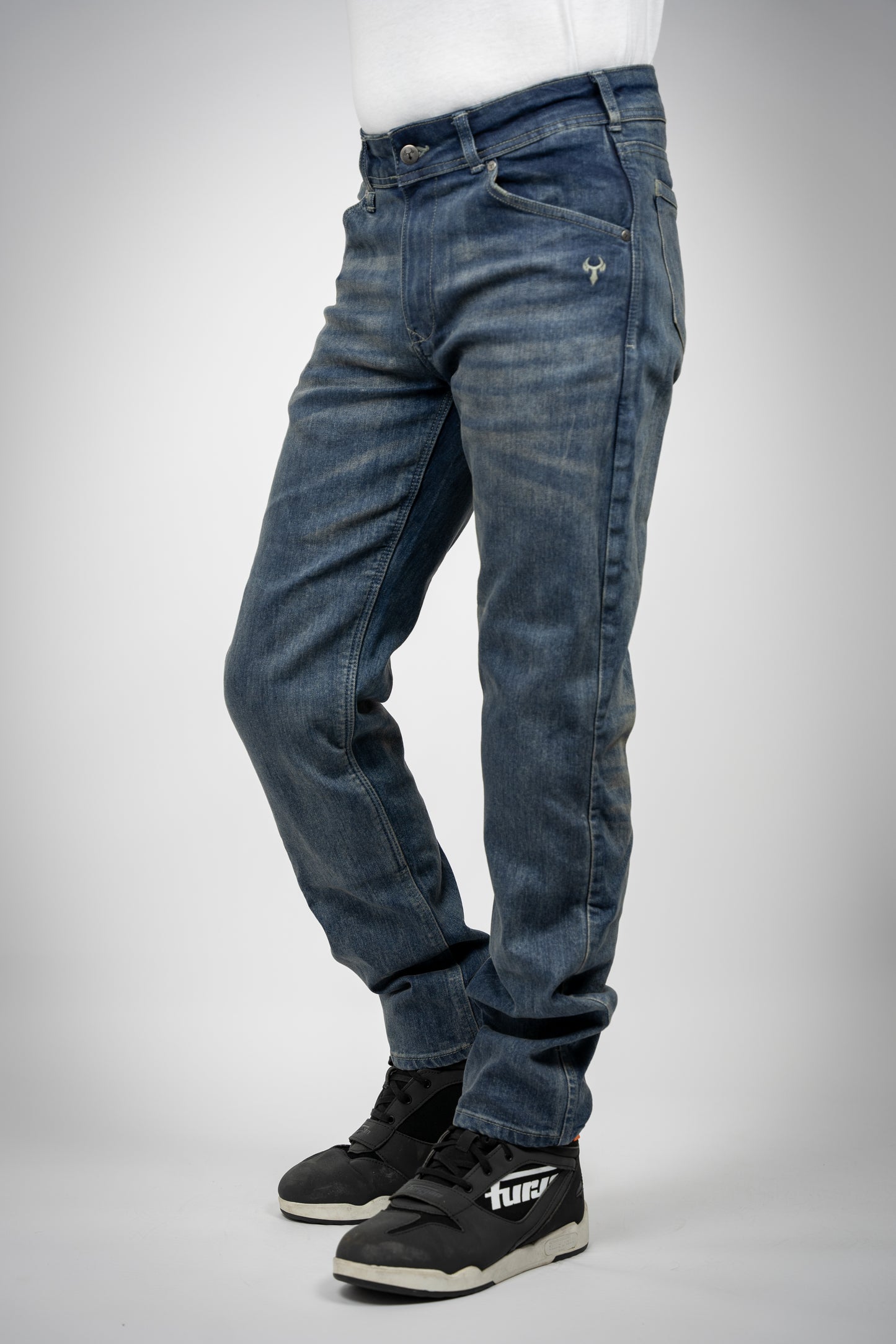 Mens Ajax Easy Motorcycle Jeans