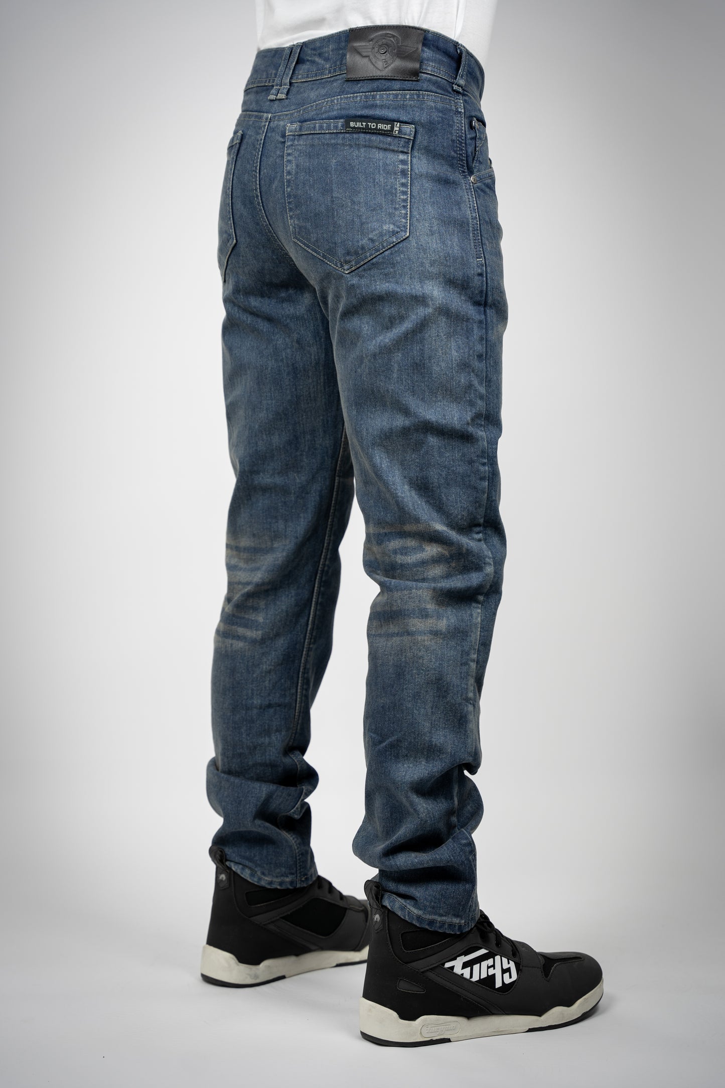 Mens Ajax Easy Motorcycle Jeans