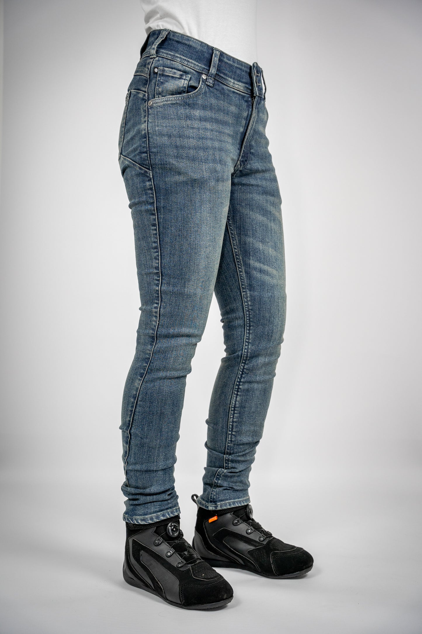 Ladies Heron Straight Motorcycle Jeans