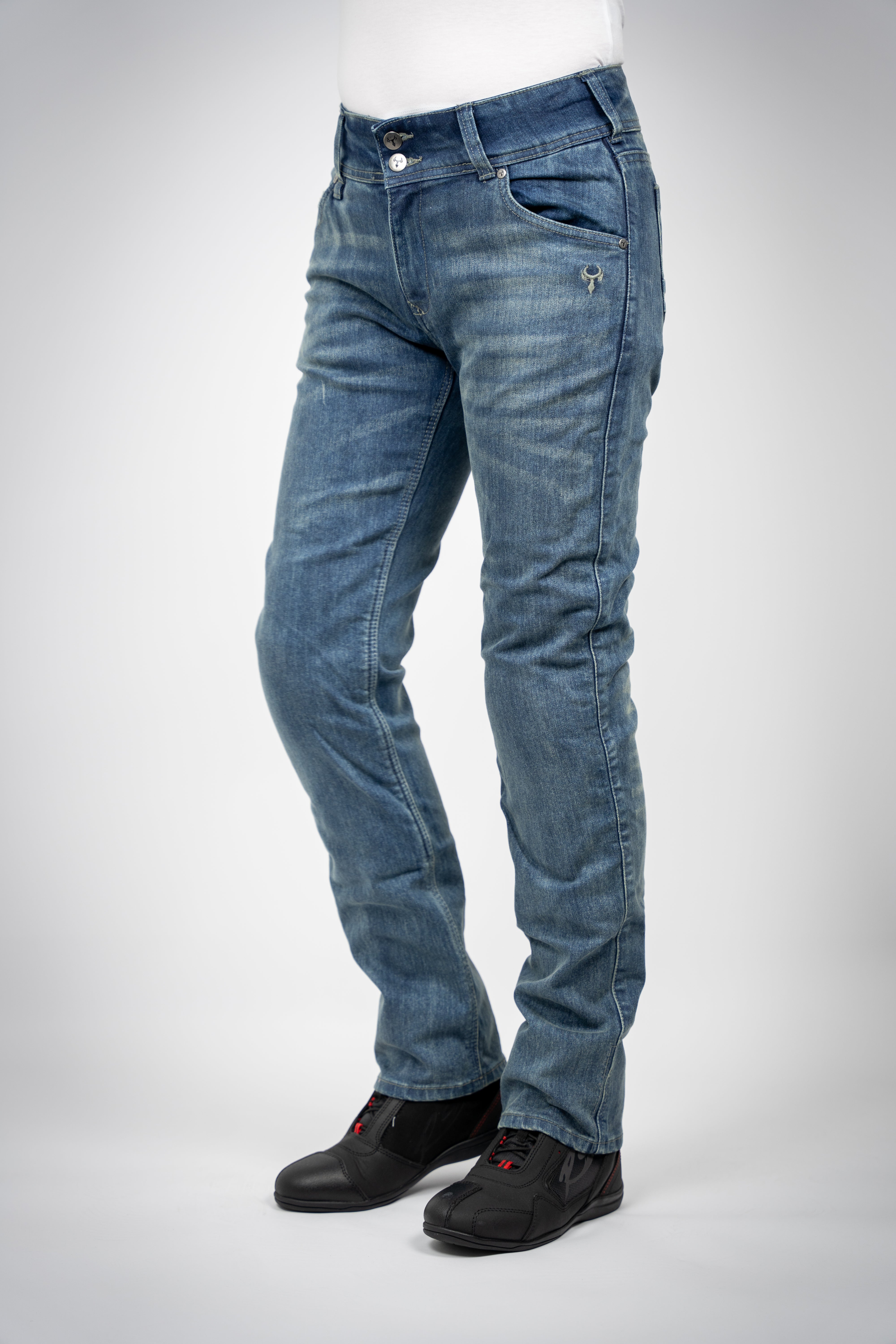 Ladies Heron Easy Bull it Jeans Bull it Jeans Premium Motorcycle Jeans