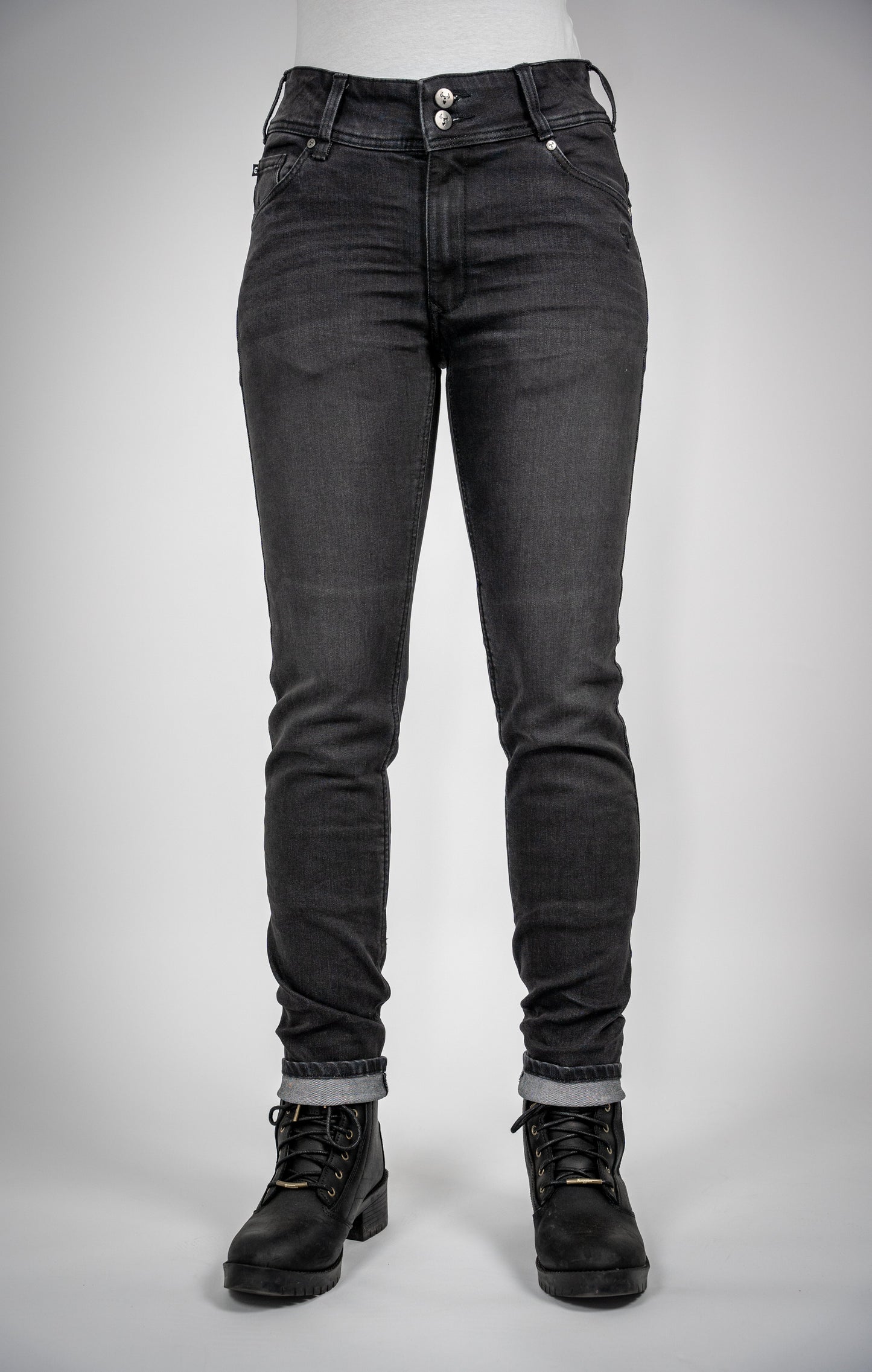 Ladies Raven Slim Motorcycle Jeans