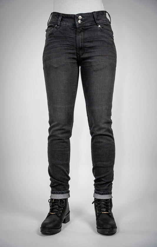Ladies Raven Slim Motorcycle Jeans