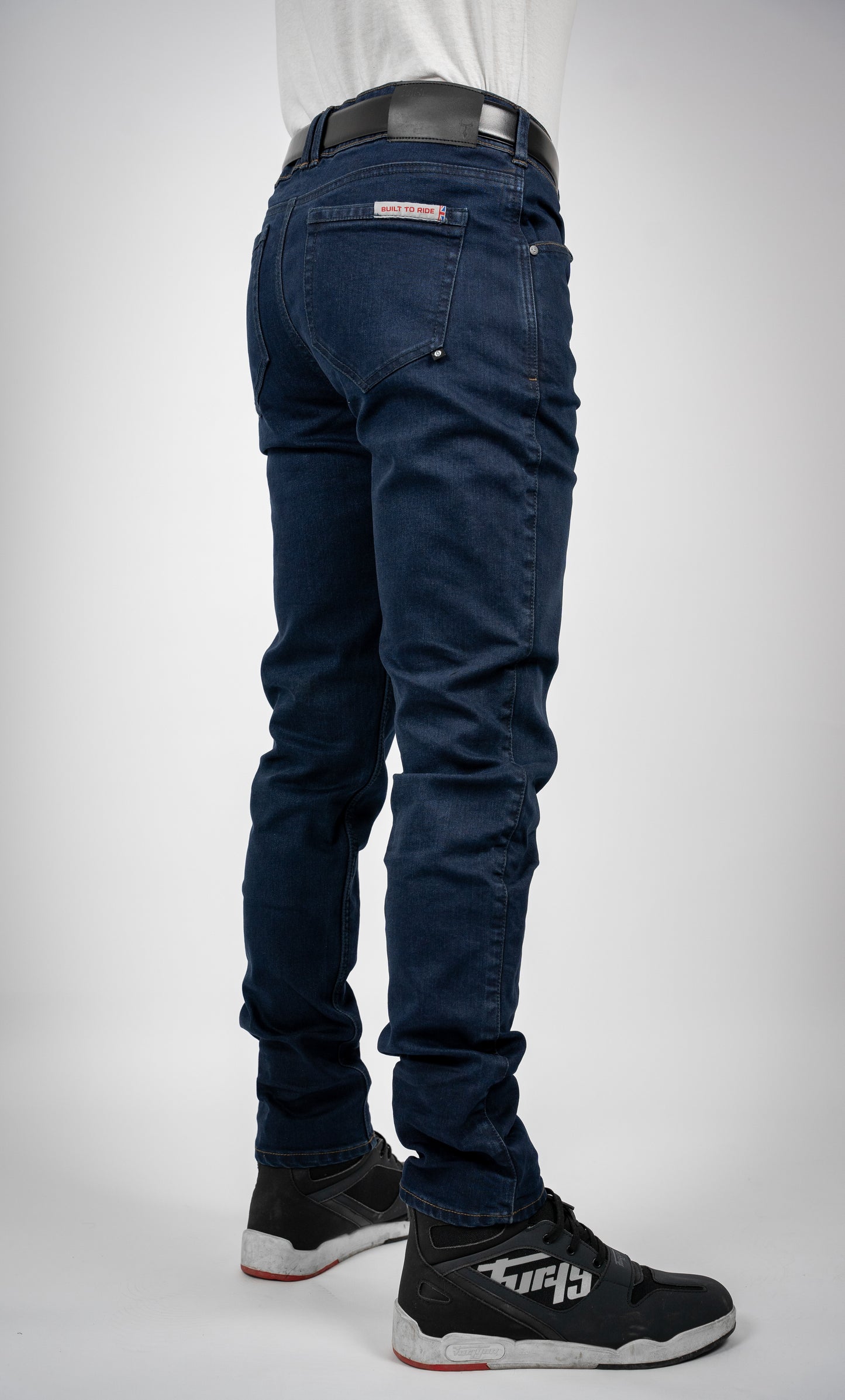 Mens Spitfire Slim Motorcycle Jeans