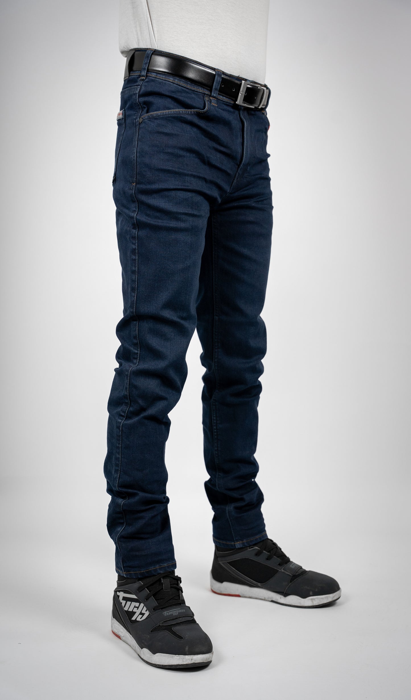 Mens Spitfire Slim Motorcycle Jeans