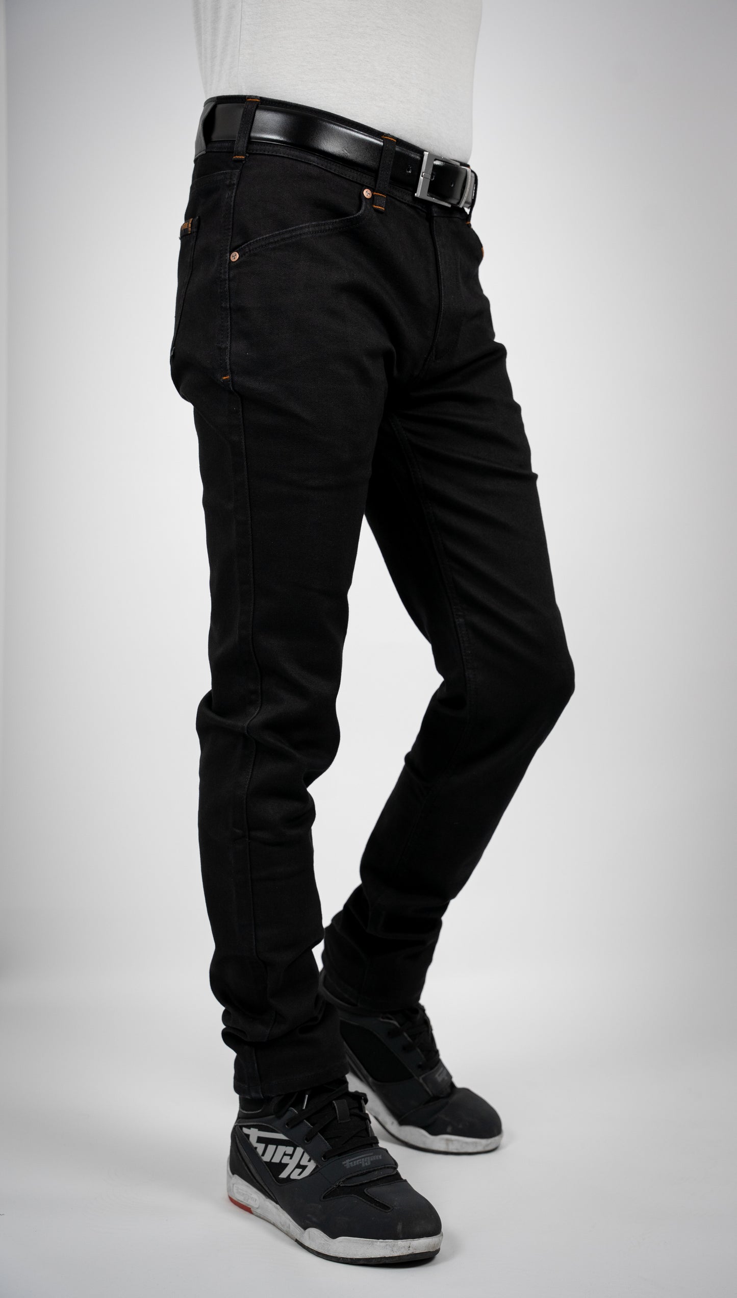 Mens Trojan Straight Motorcycle Jeans