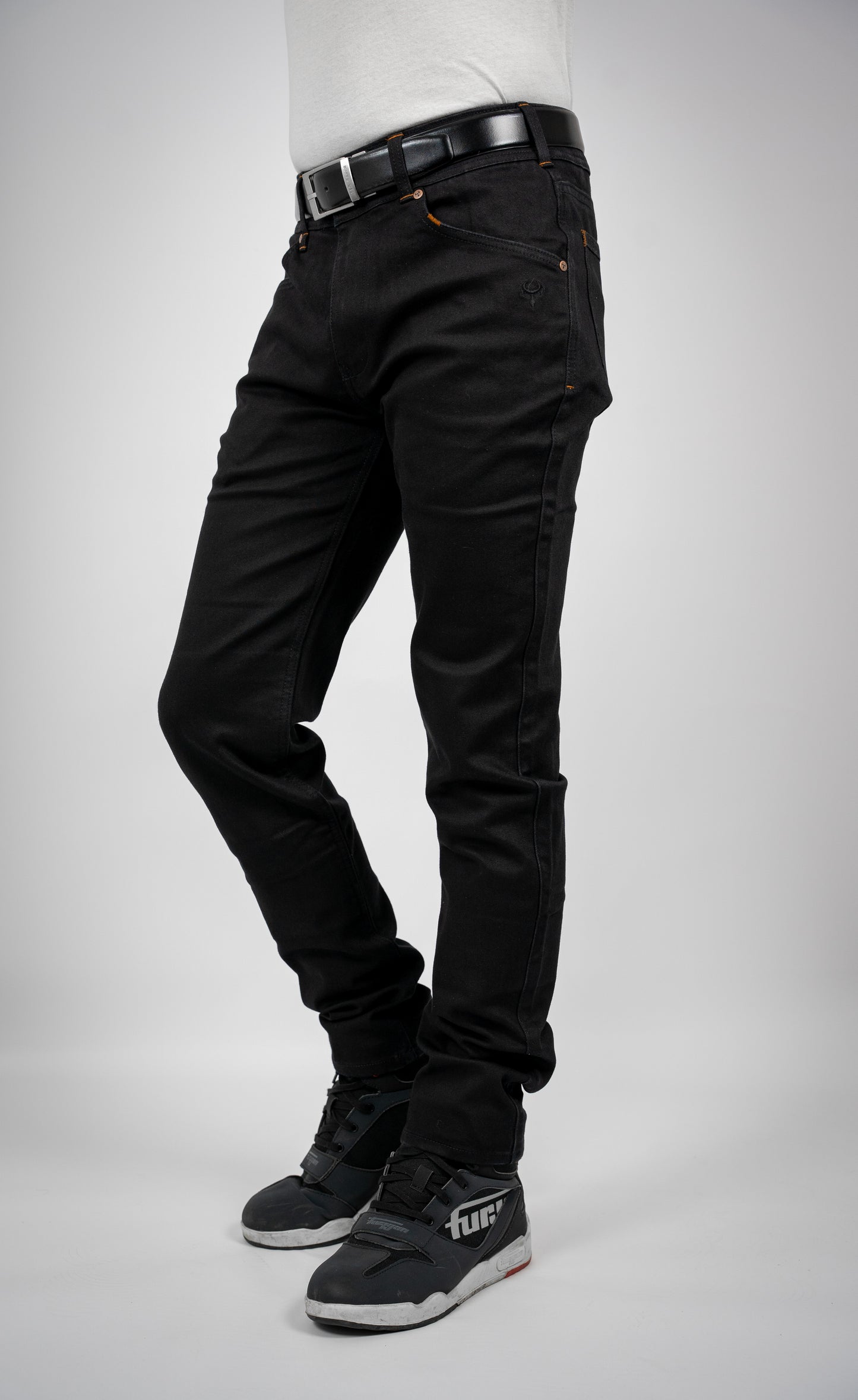 Mens Trojan Straight Motorcycle Jeans