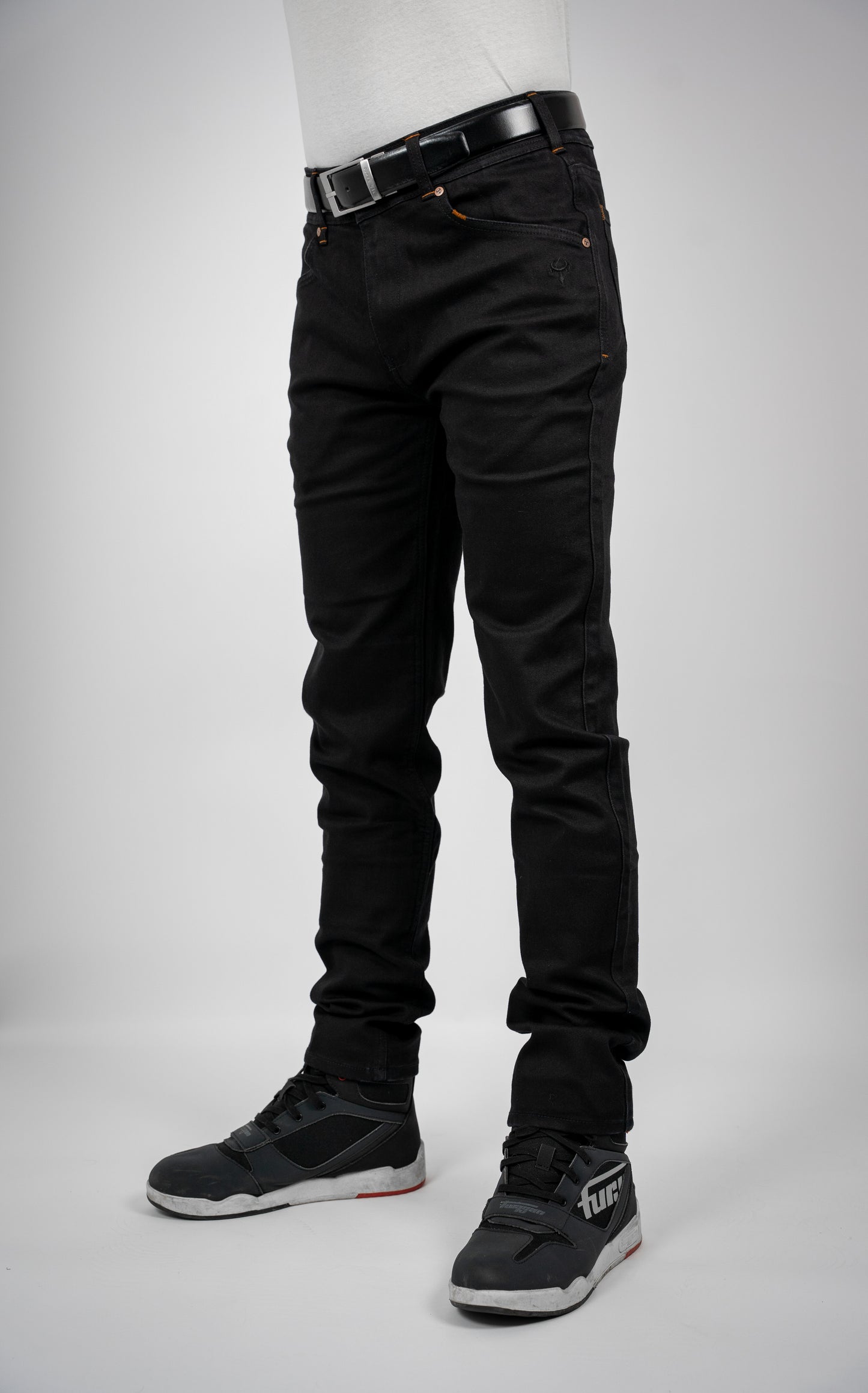 Mens Trojan Straight Motorcycle Jeans