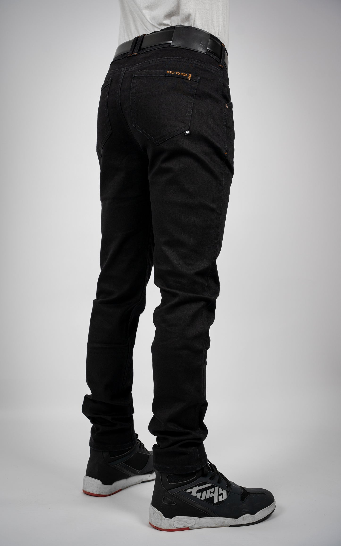 Mens Trojan Straight Motorcycle Jeans
