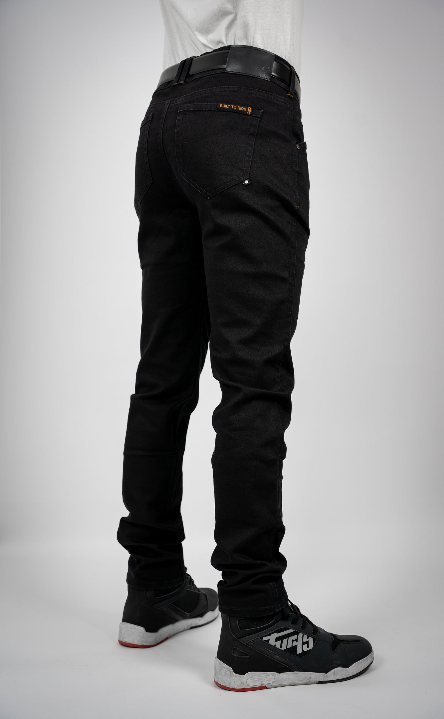 Mens Trojan Straight Motorcycle Jeans
