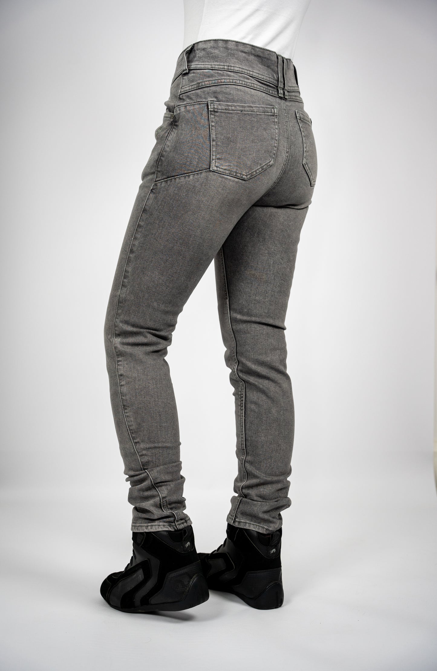 Ladies Willow Slim Motorcycle Jeans