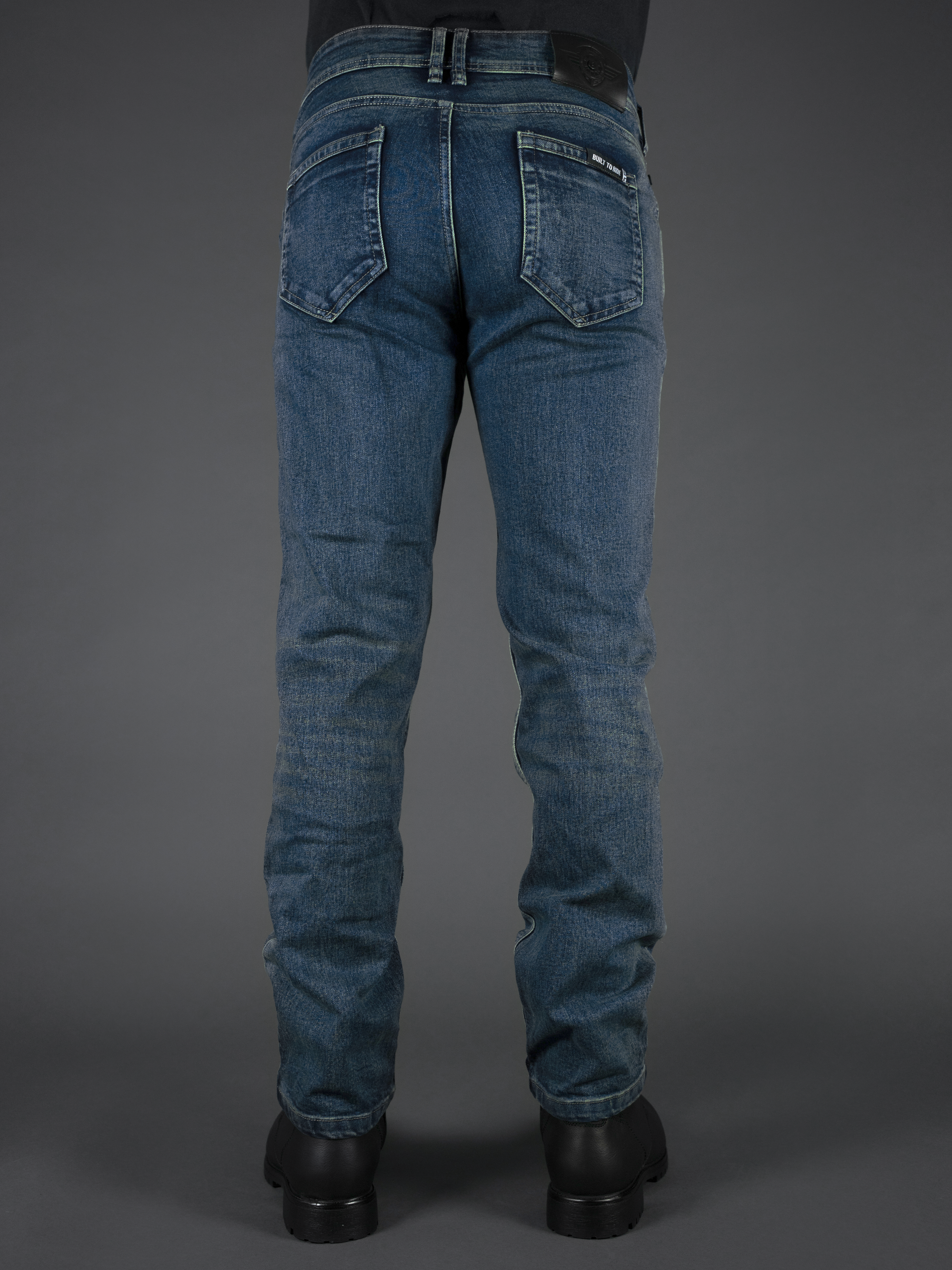 Mens Ajax Easy Motorcycle Jeans