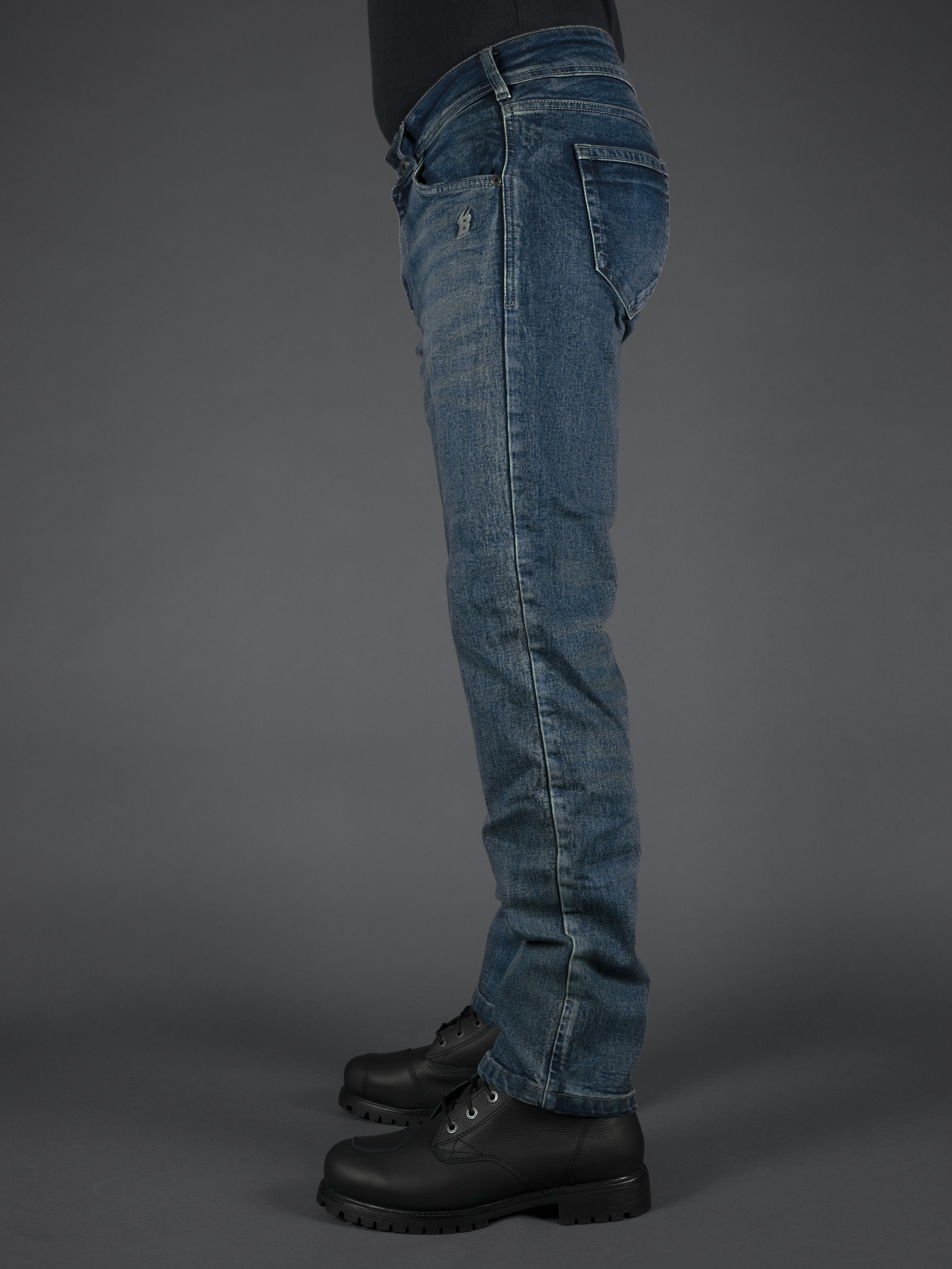 Mens Ajax Easy Motorcycle Jeans