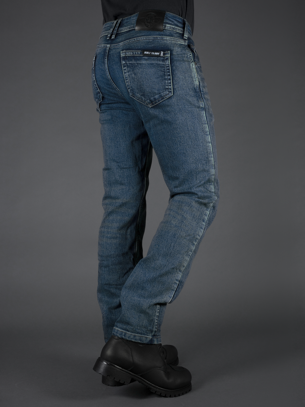 Mens Ajax Easy Motorcycle Jeans