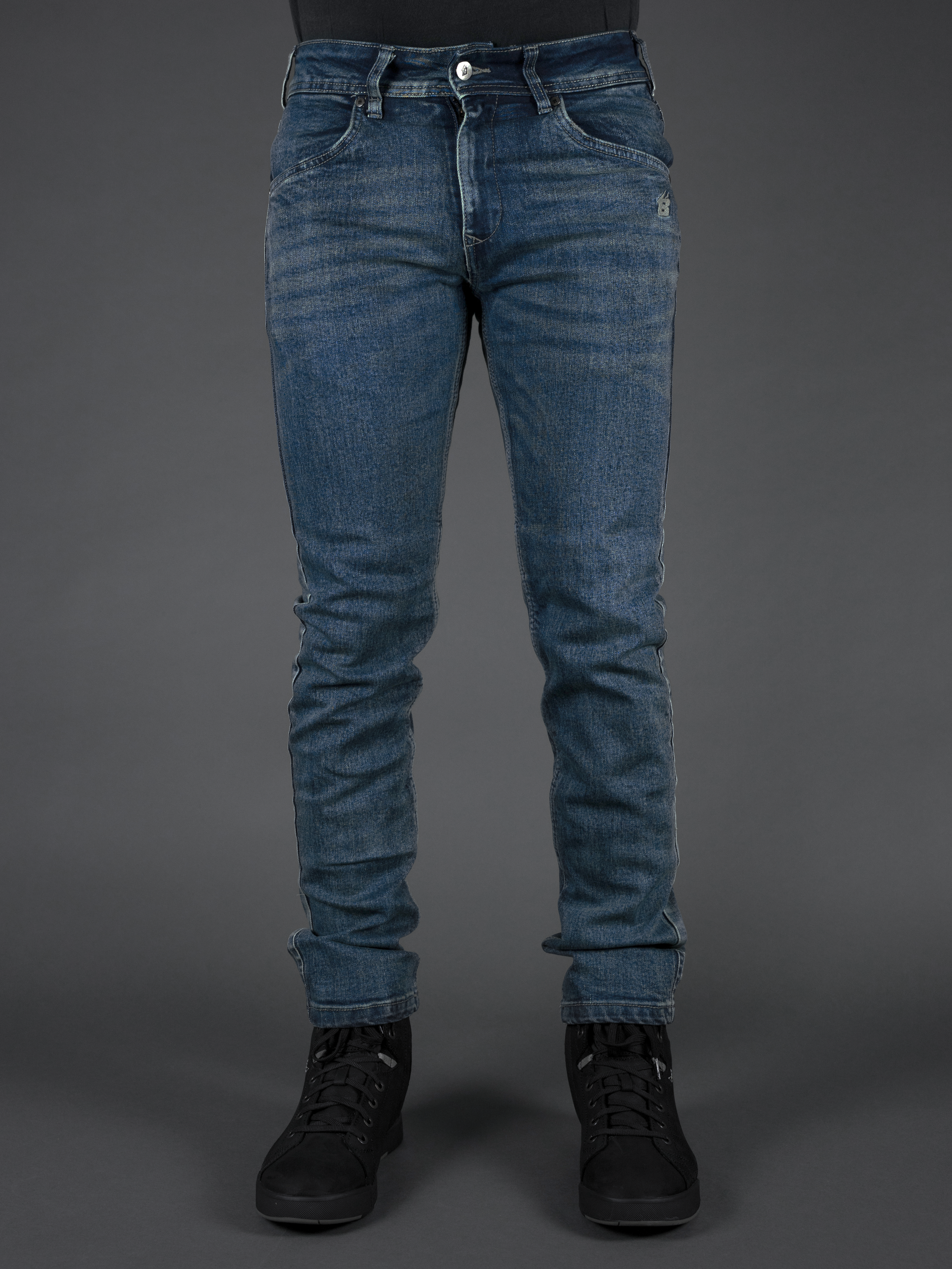 Mens Ajax Slim Motorcycle Jeans