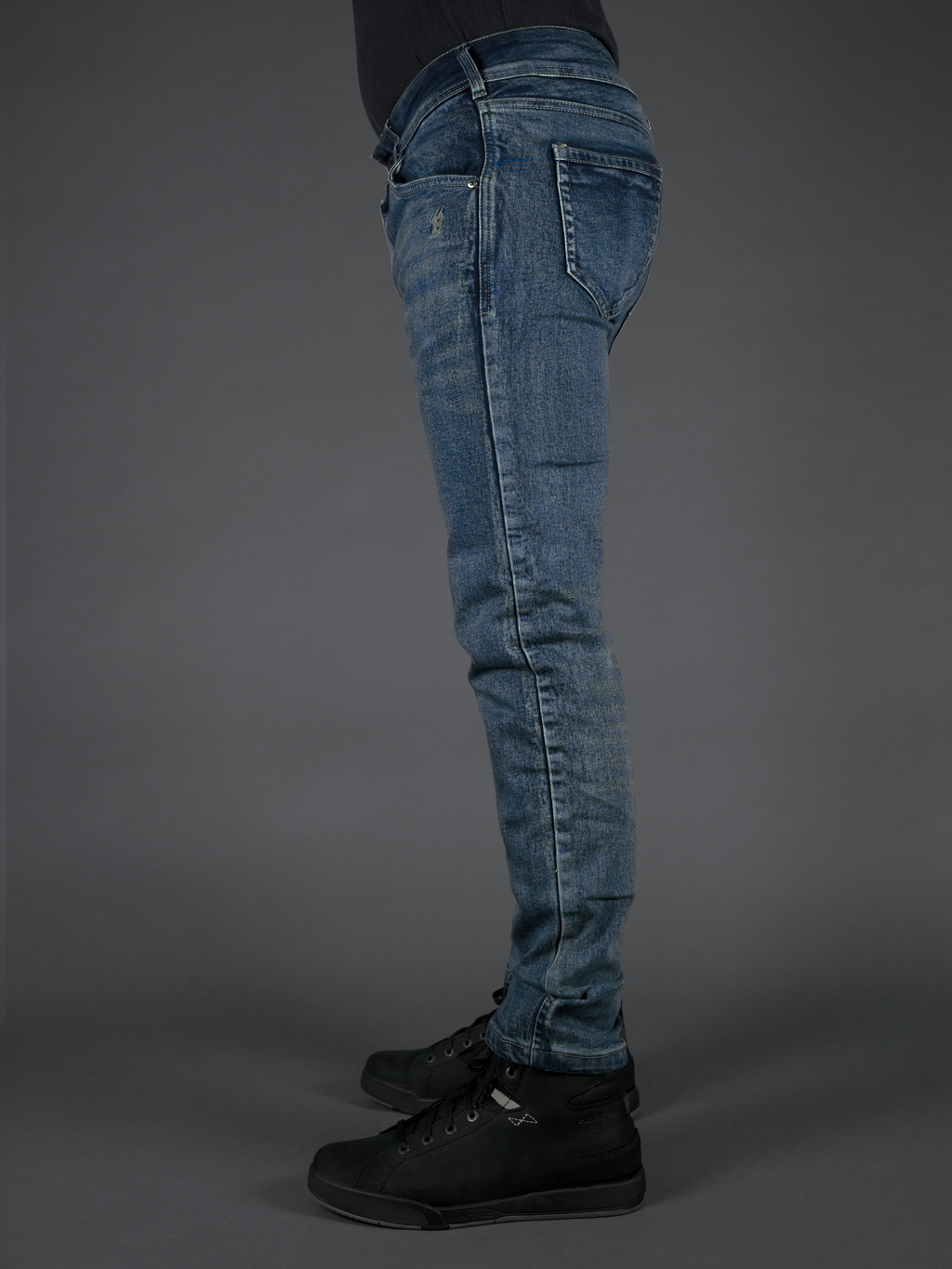 Mens Ajax Slim Motorcycle Jeans