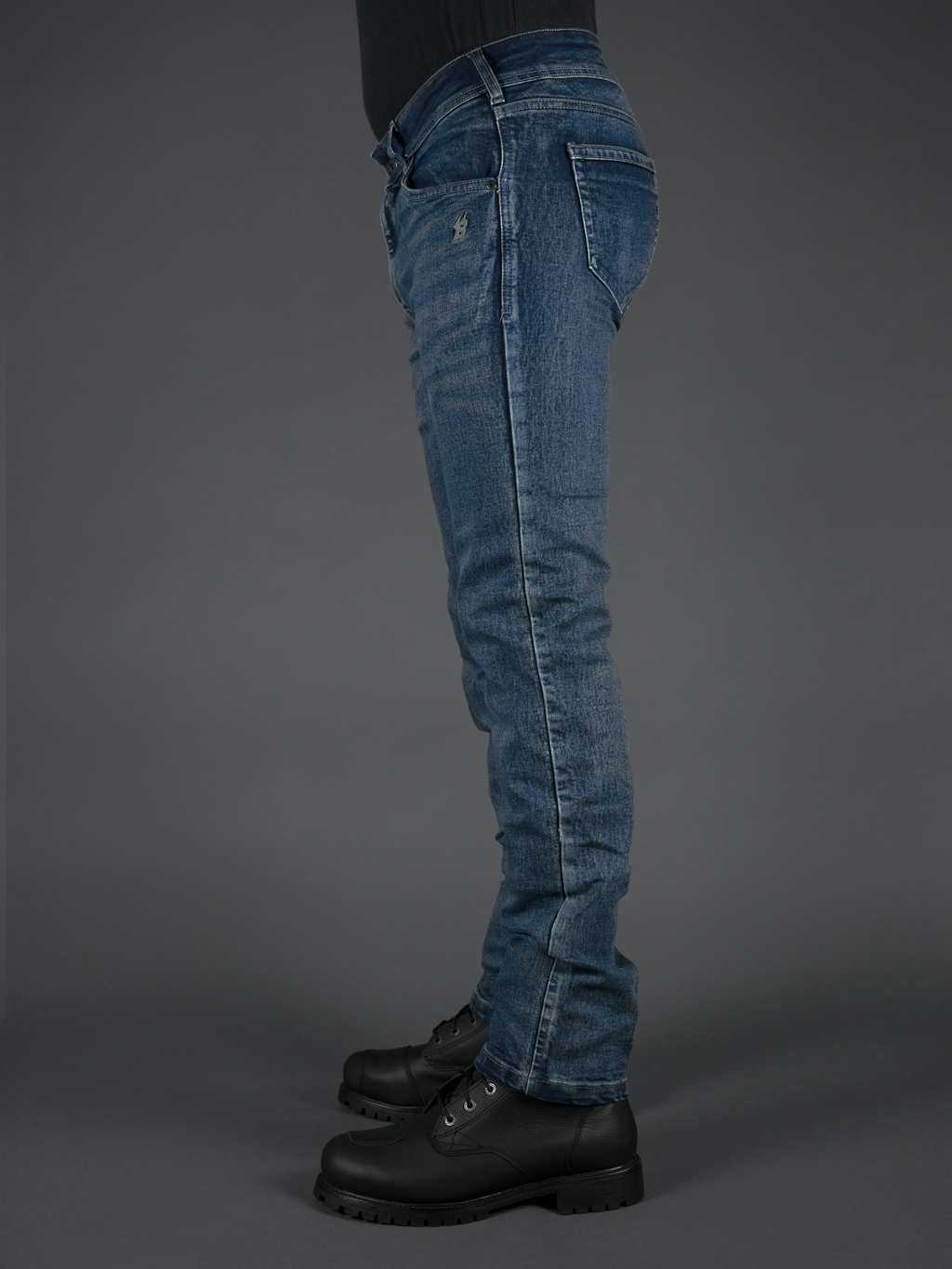 Mens Ajax Straight Motorcycle Jeans