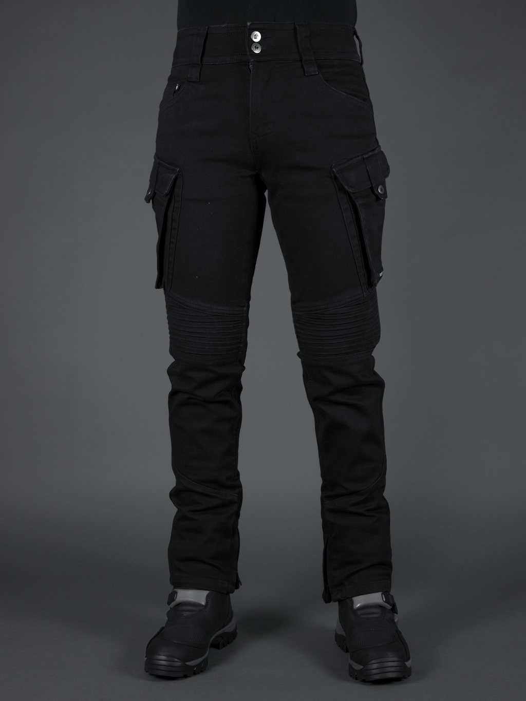 Ladies Coyote Easy Motorcycle Jeans