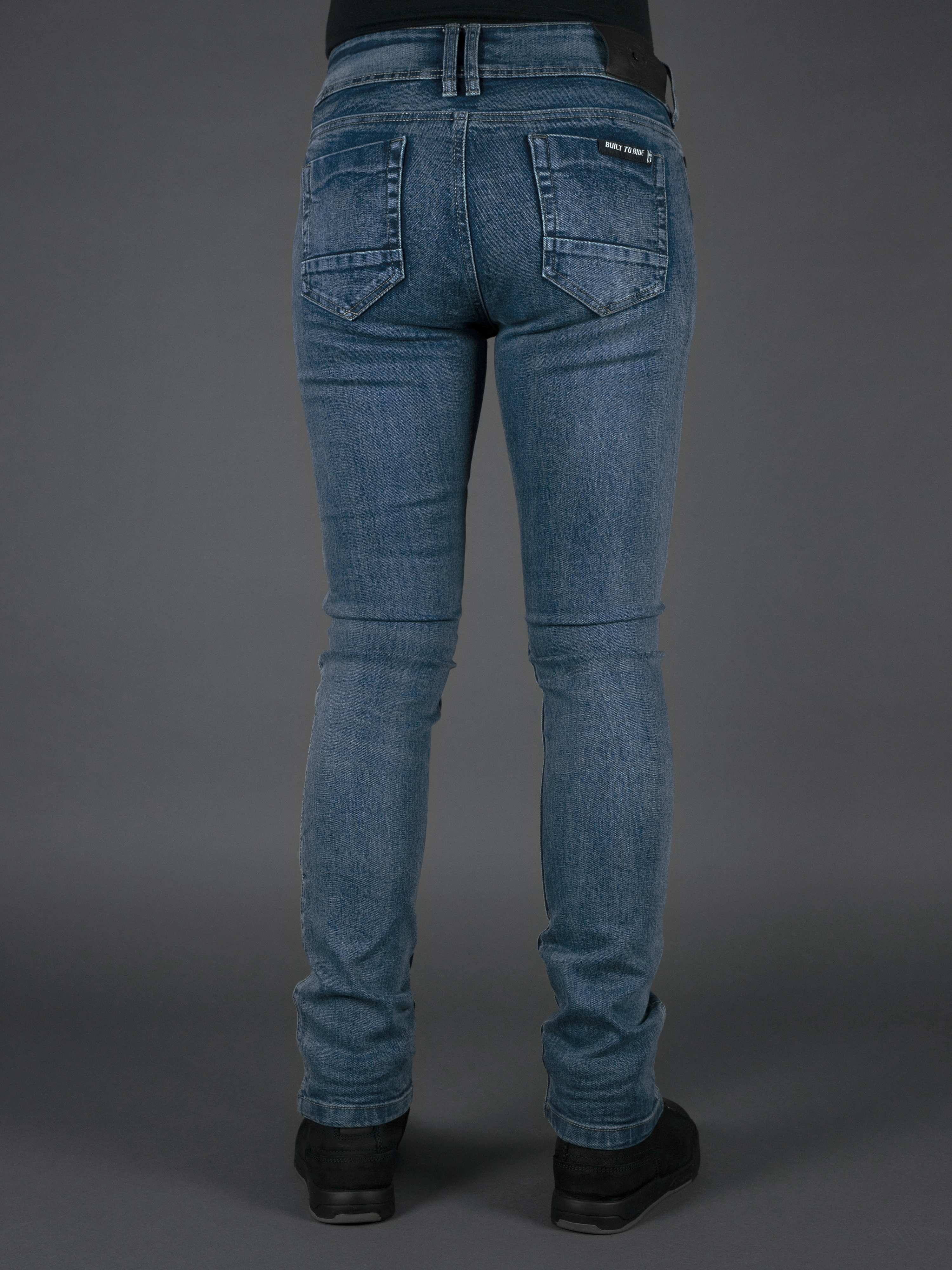 Ladies Heron Straight Motorcycle Jeans