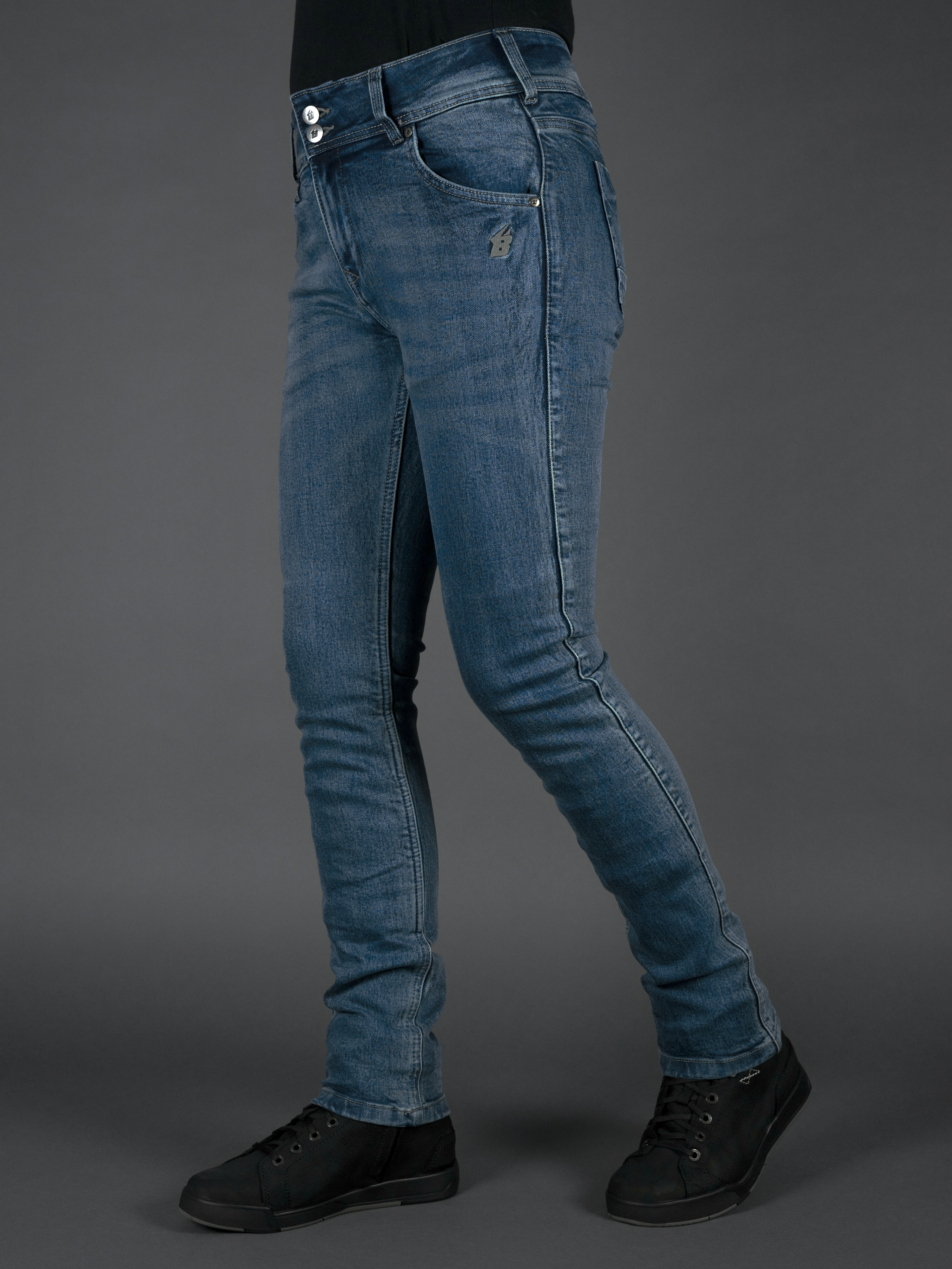 Ladies Heron Straight Motorcycle Jeans