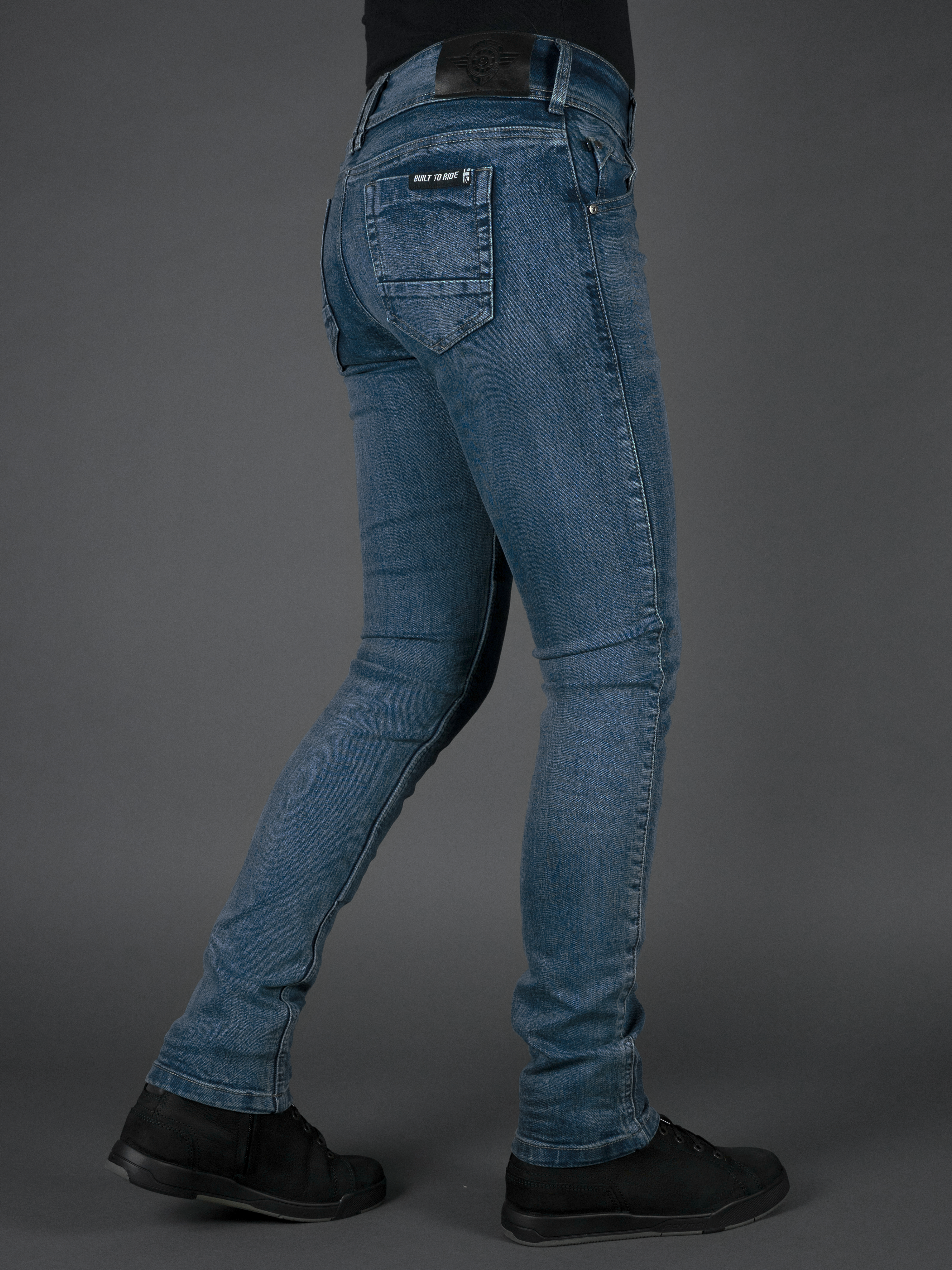 Ladies Heron Straight Motorcycle Jeans