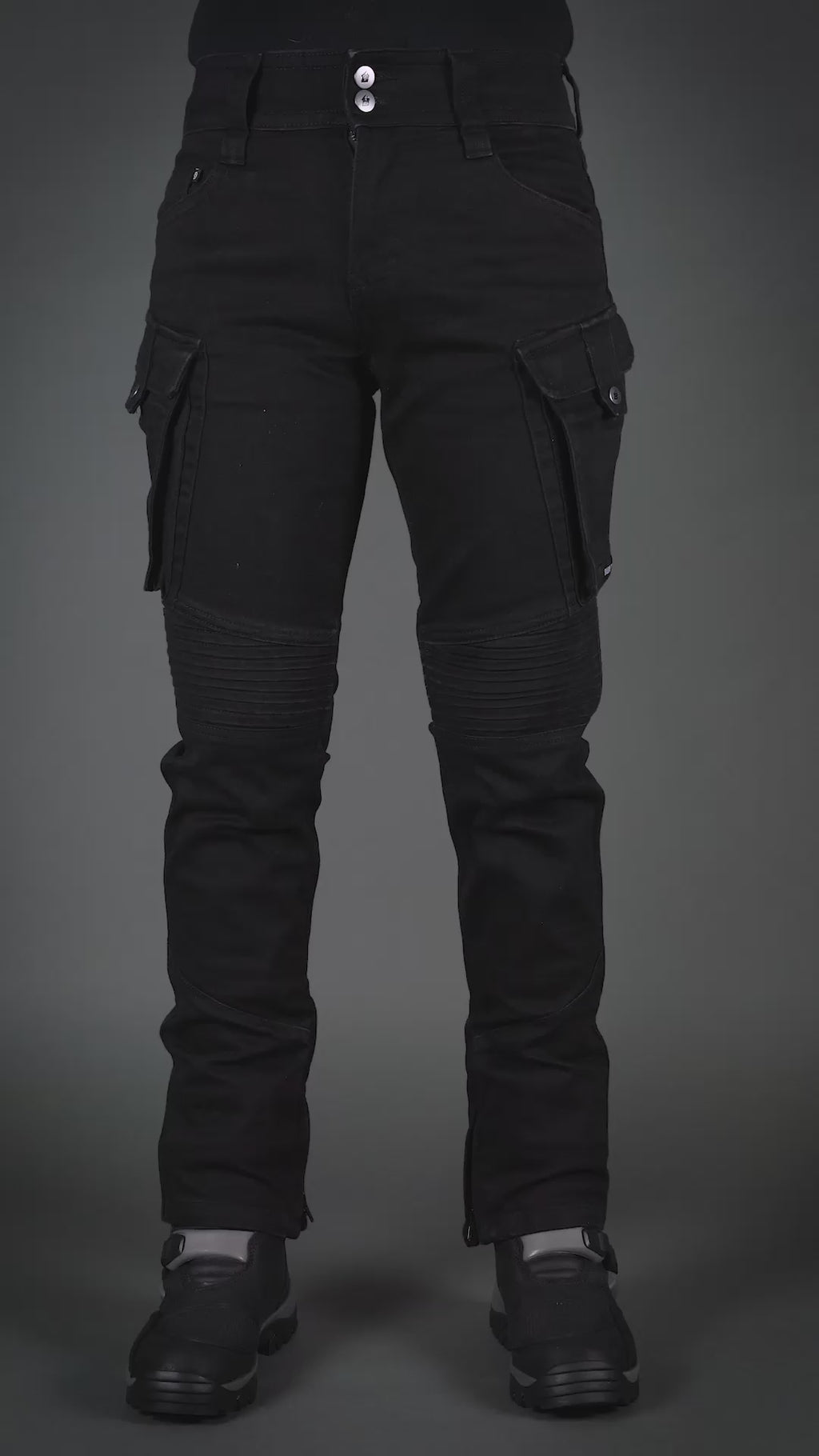 Ladies Coyote Easy Motorcycle Jeans
