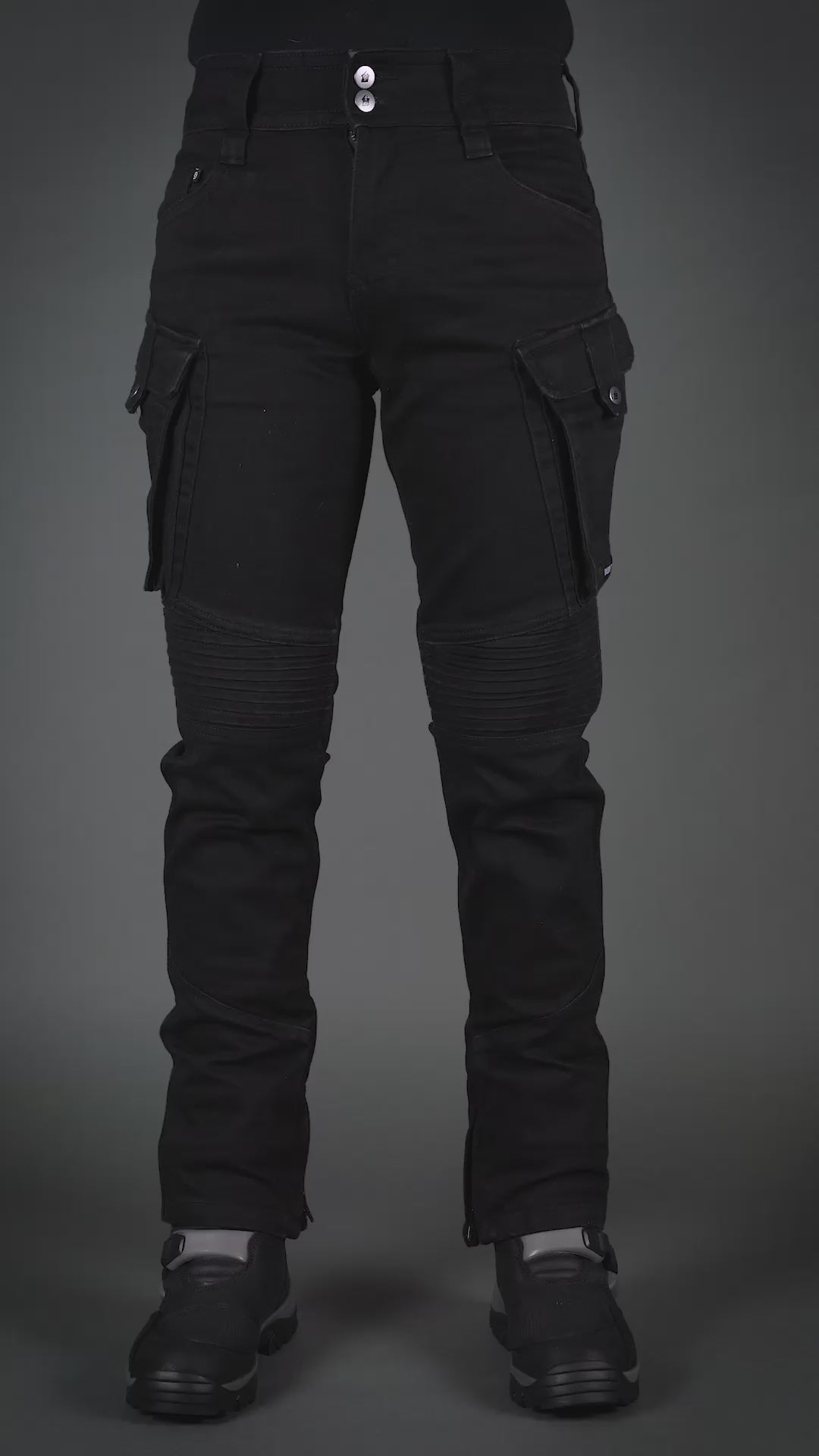 Ladies Coyote Easy Motorcycle Jeans