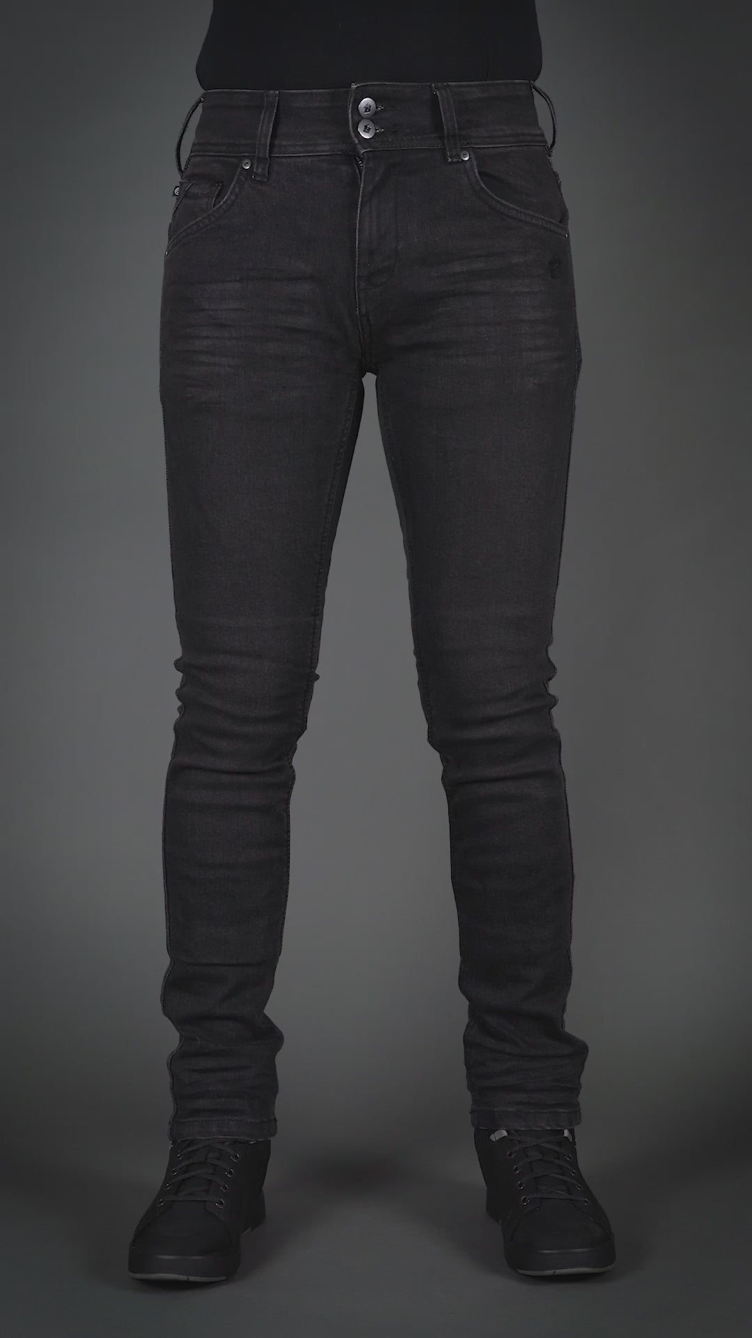 Ladies Raven Slim Motorcycle Jeans