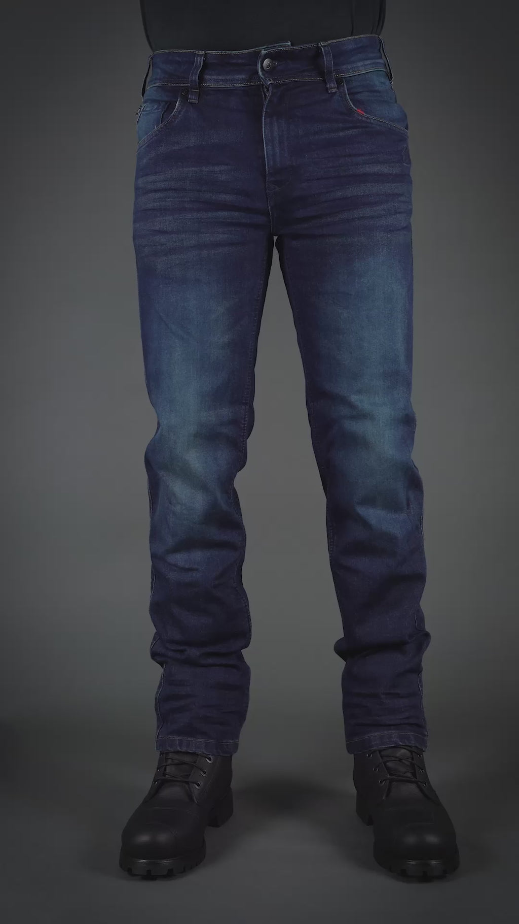 Mens Spitfire Straight Motorcycle Jeans