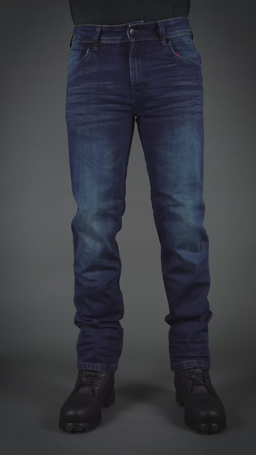 Mens Spitfire Straight Motorcycle Jeans