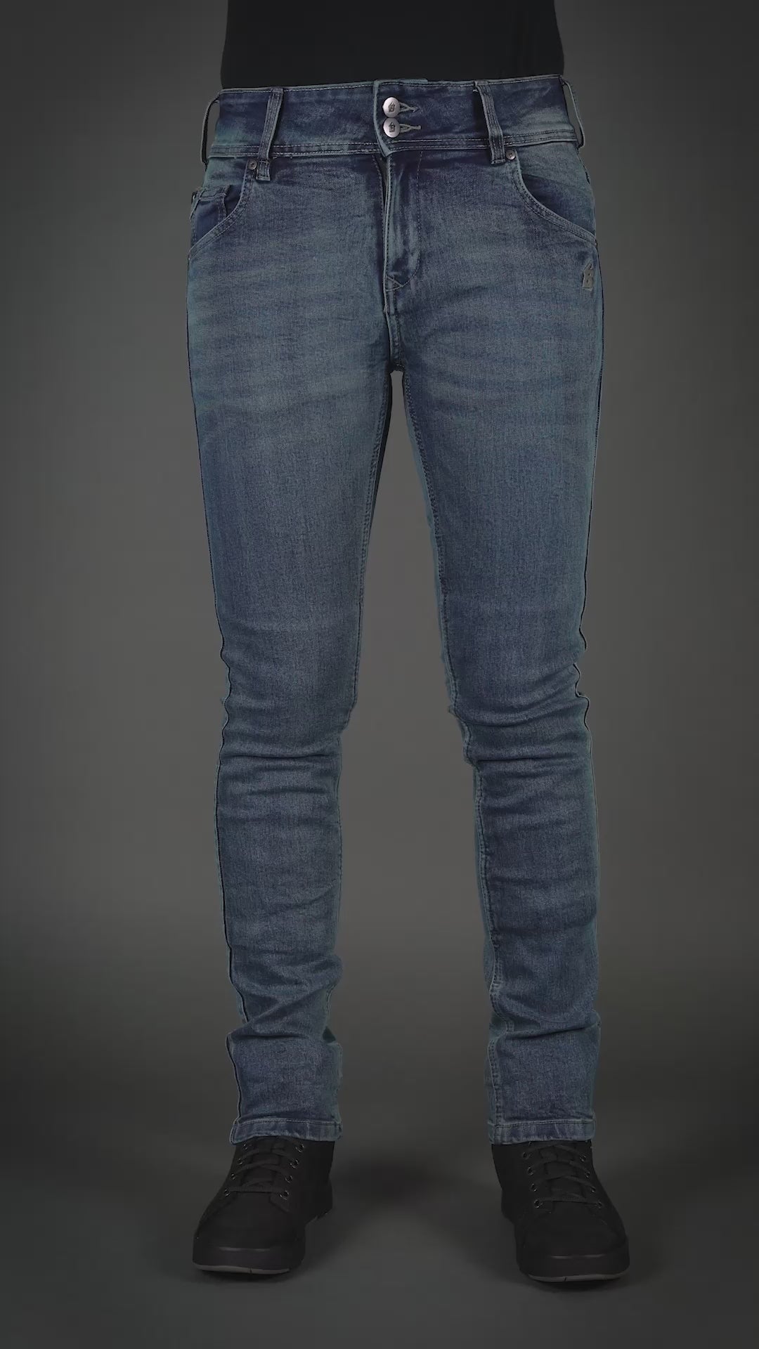 Ladies Heron Straight Motorcycle Jeans