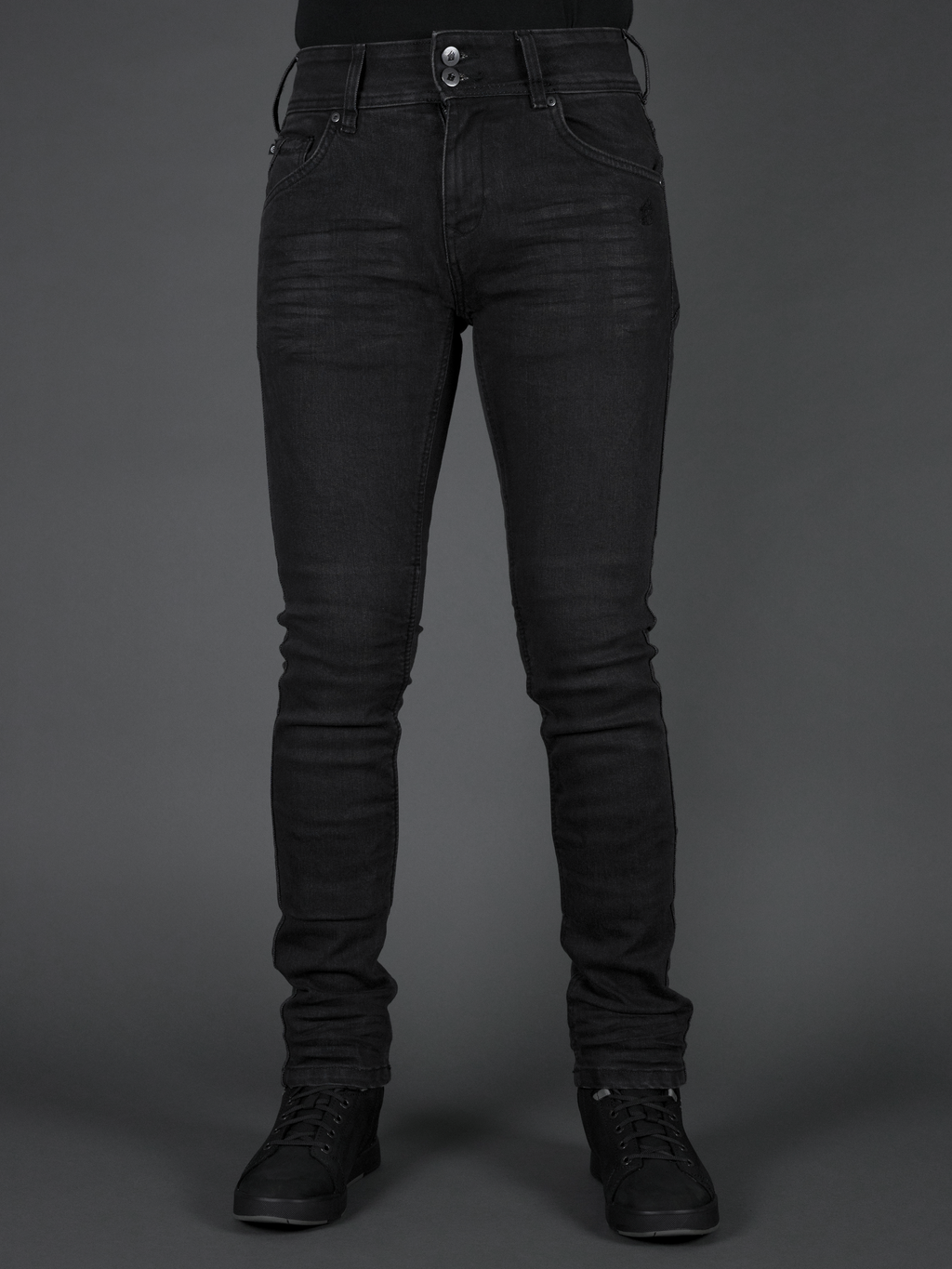 Ladies Raven Slim Motorcycle Jeans