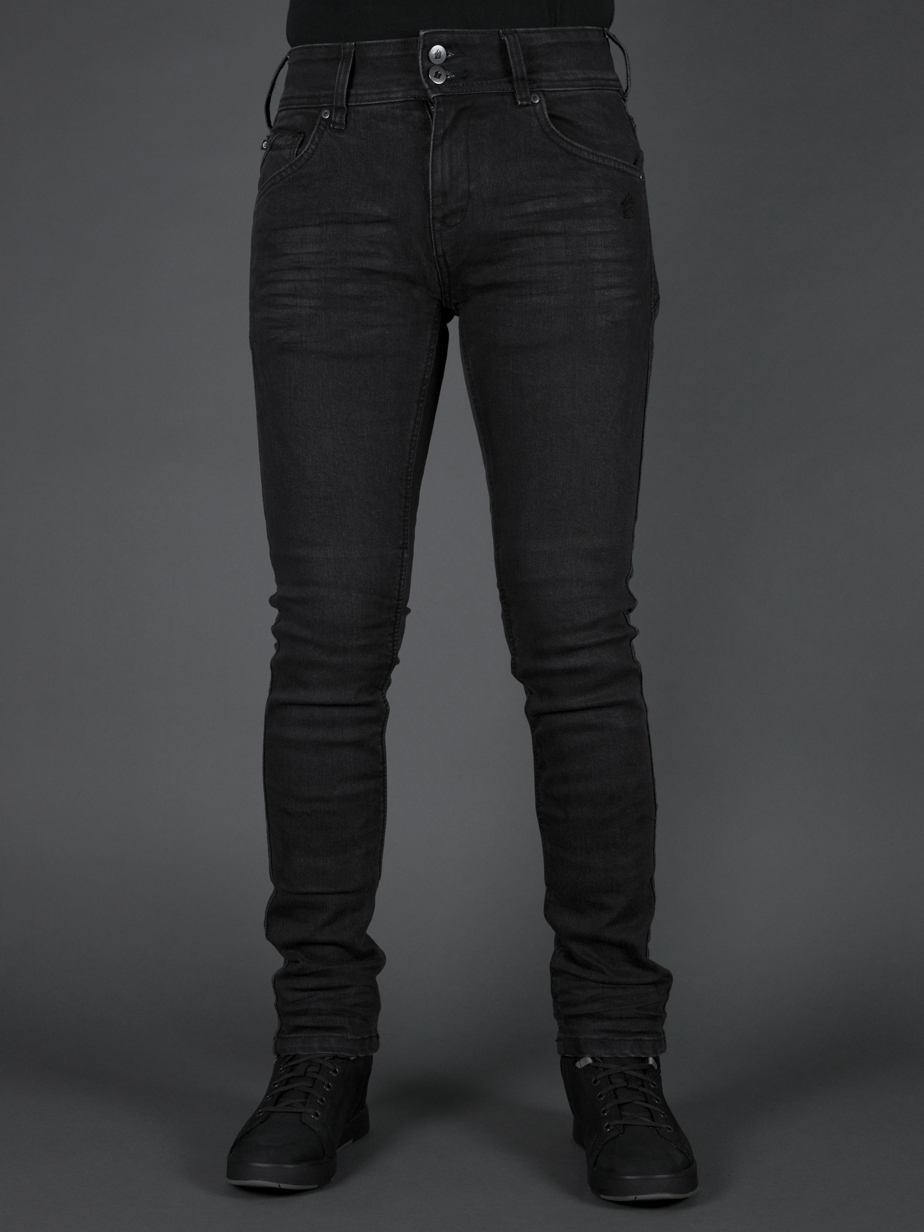 Ladies Raven Slim Motorcycle Jeans