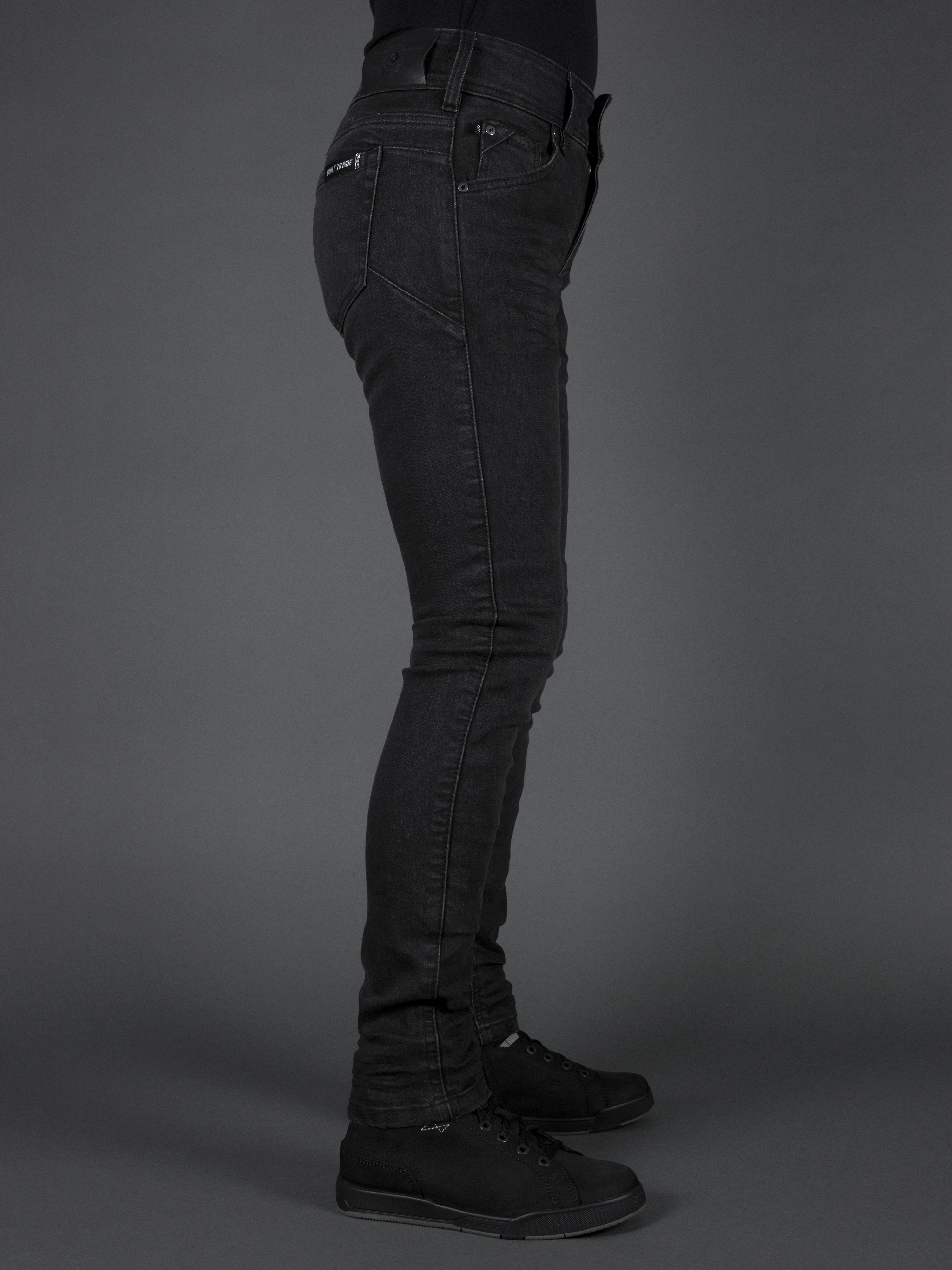 Ladies Raven Slim Motorcycle Jeans