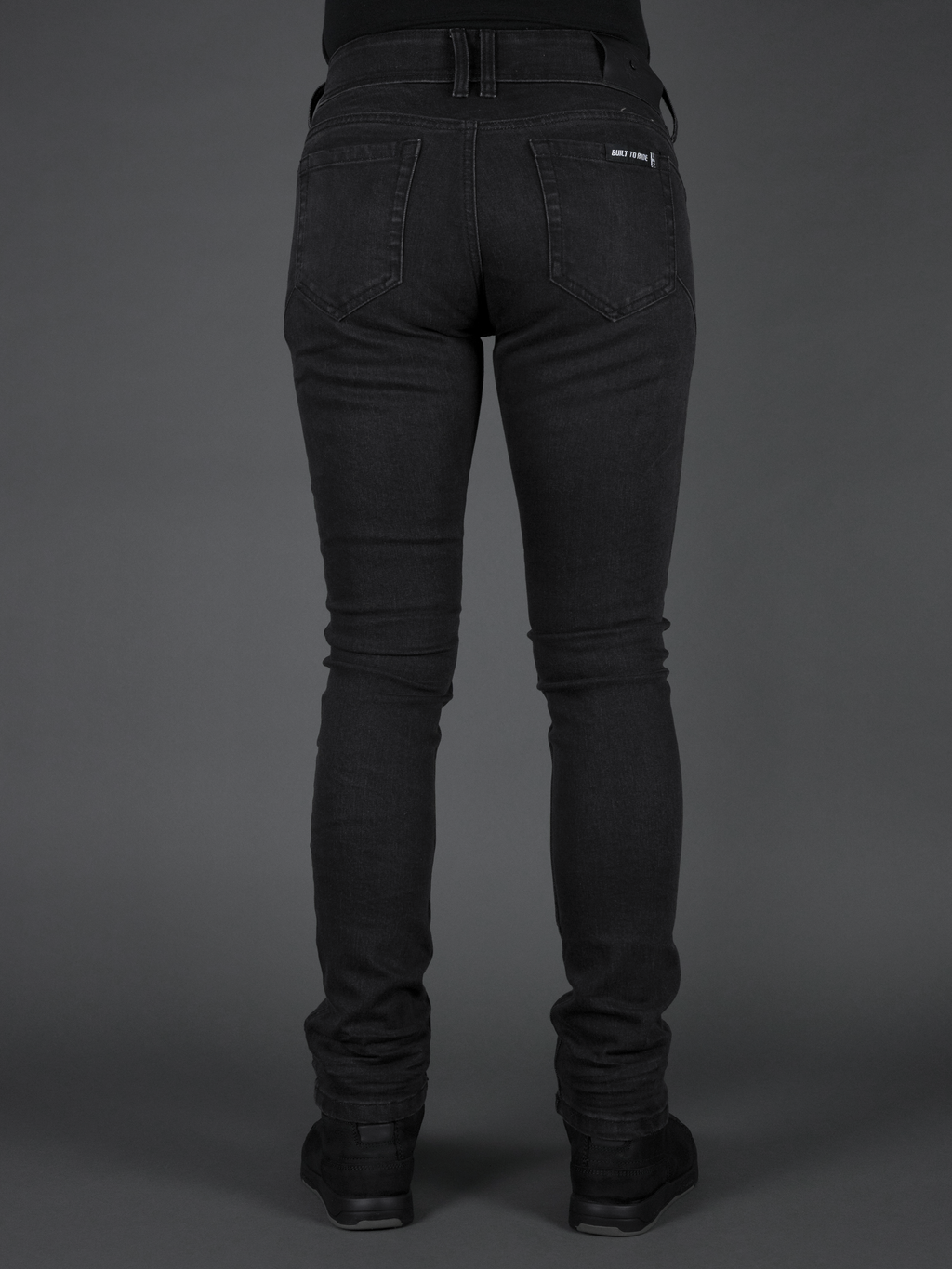 Ladies Raven Slim Motorcycle Jeans