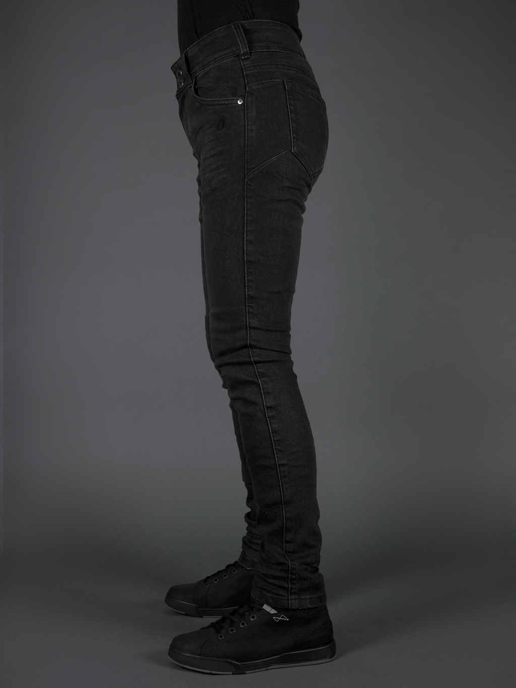 Ladies Raven Slim Motorcycle Jeans