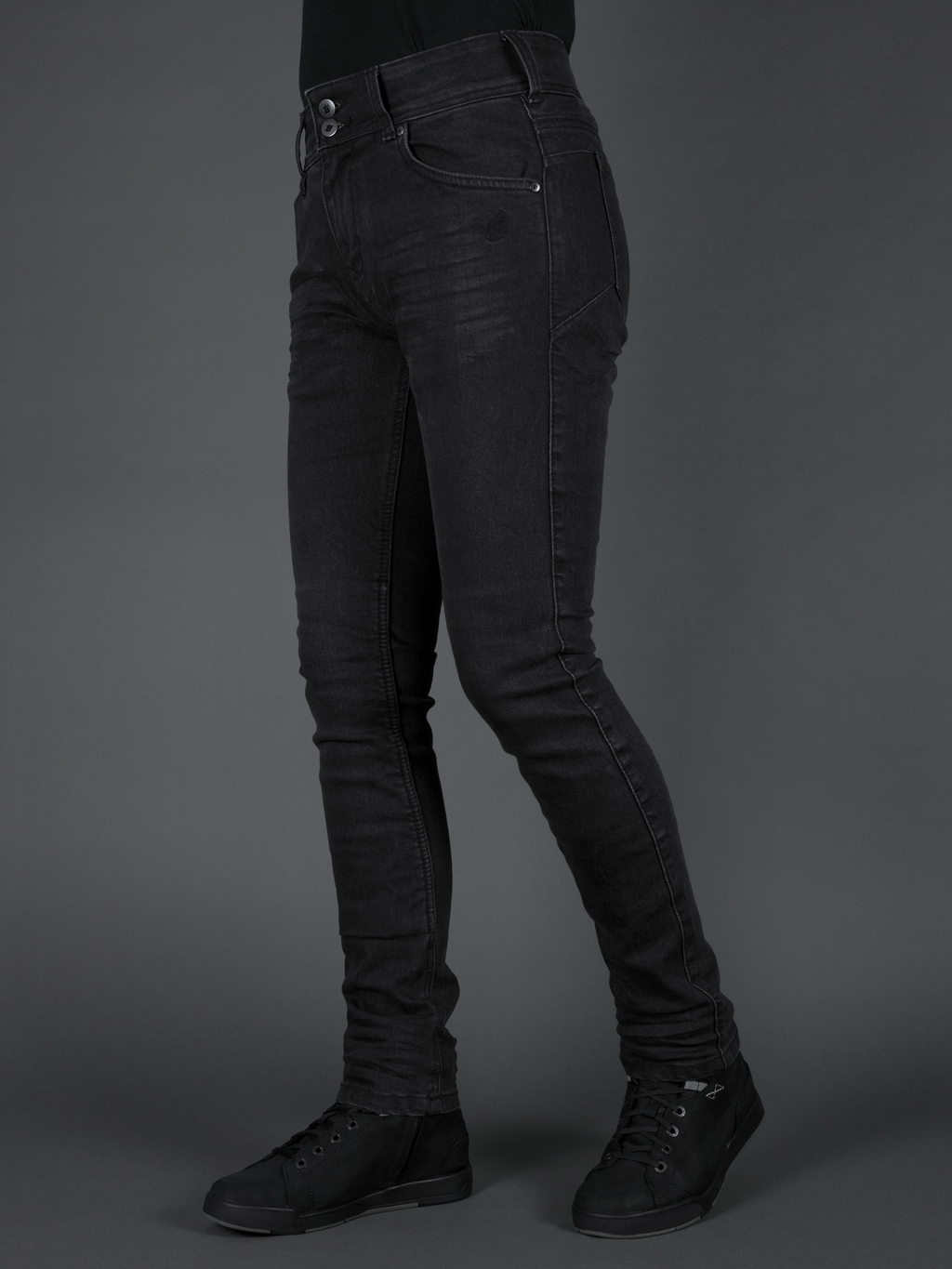 Ladies Raven Slim Motorcycle Jeans