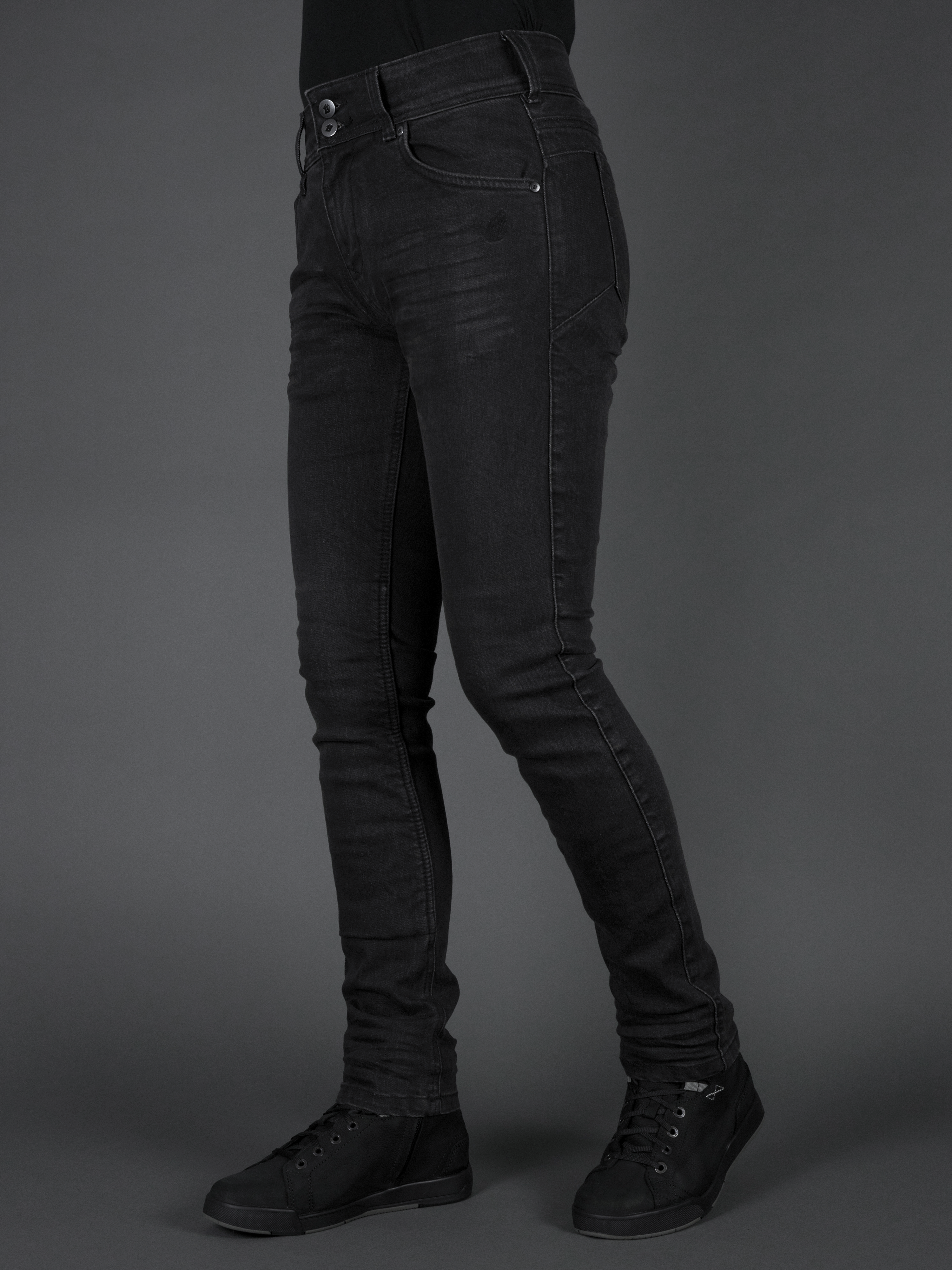 Ladies Raven Slim Motorcycle Jeans