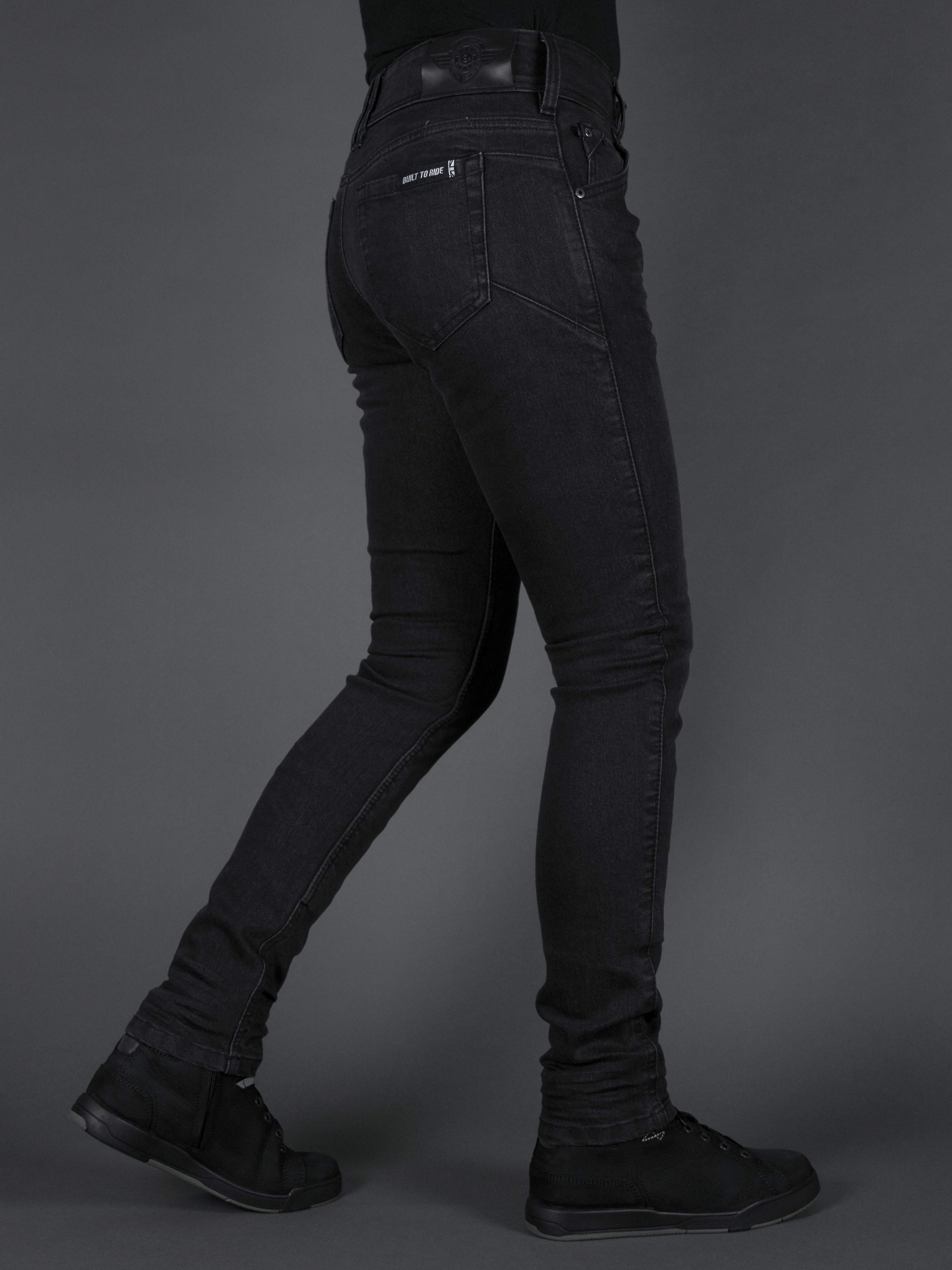 Ladies Raven Slim Motorcycle Jeans
