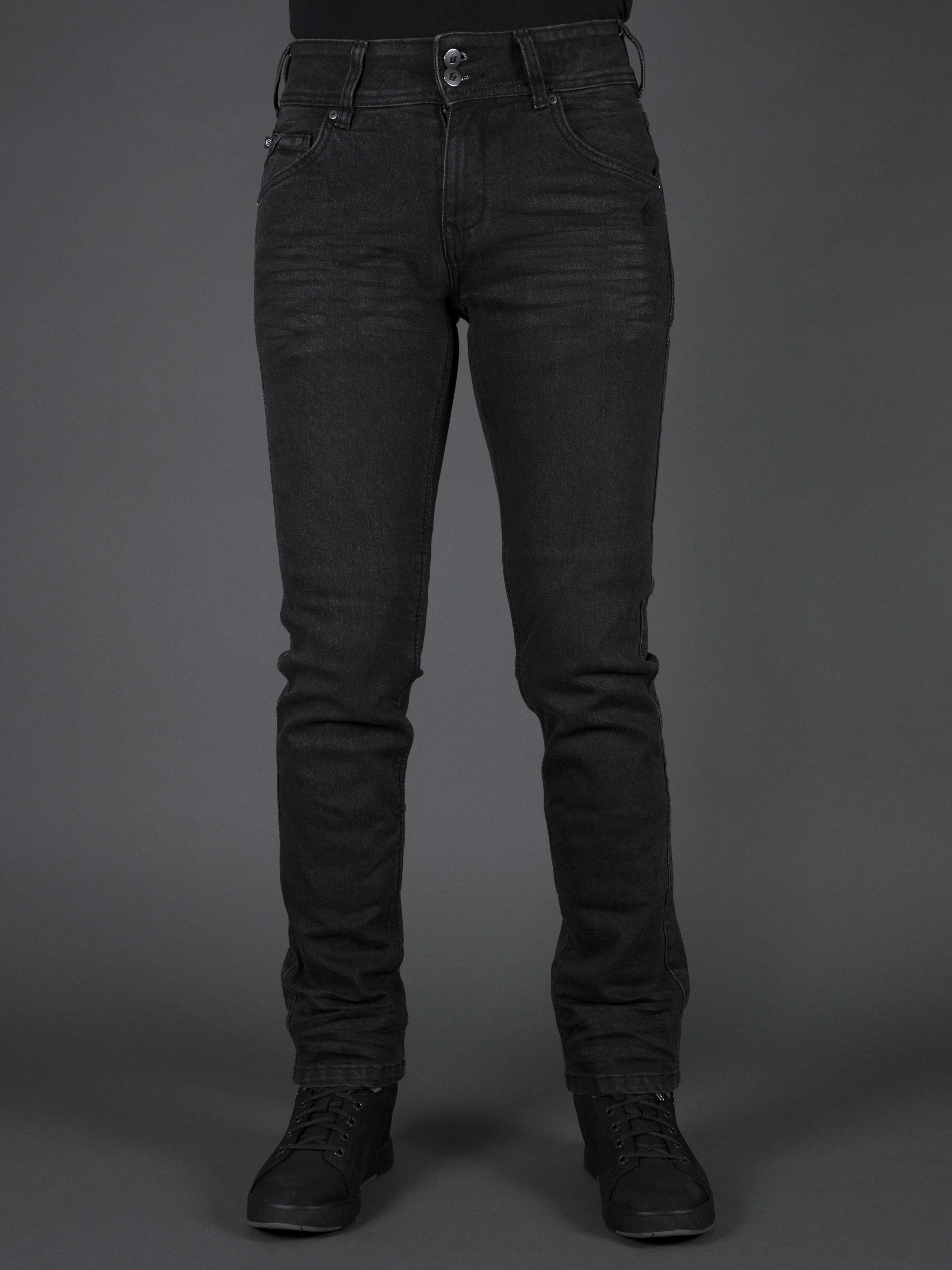 Ladies Raven Straight Motorcycle Jeans