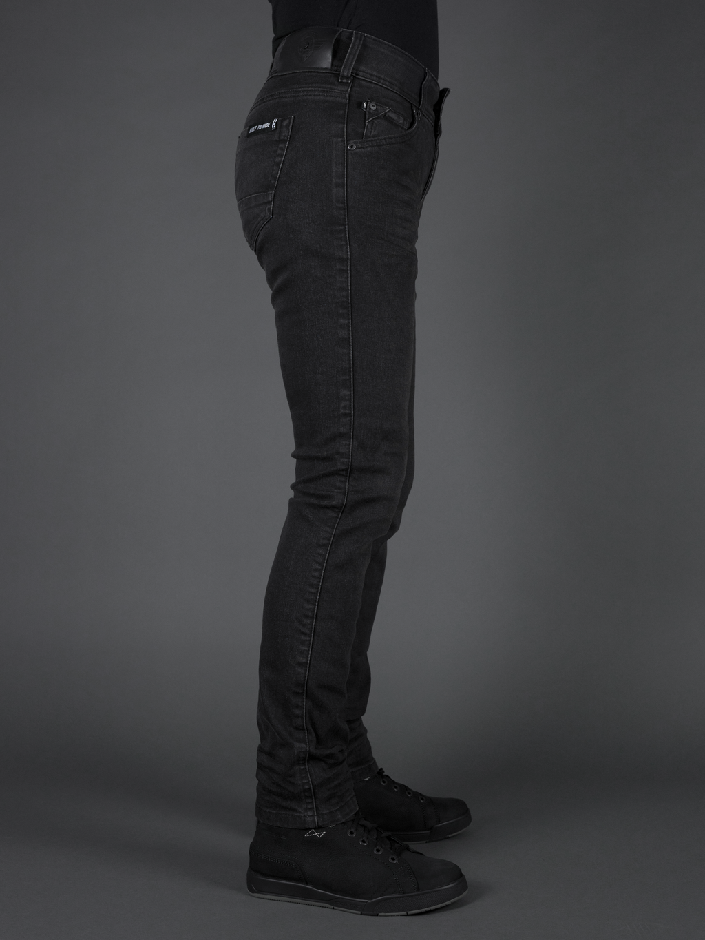 Ladies Raven Straight Motorcycle Jeans