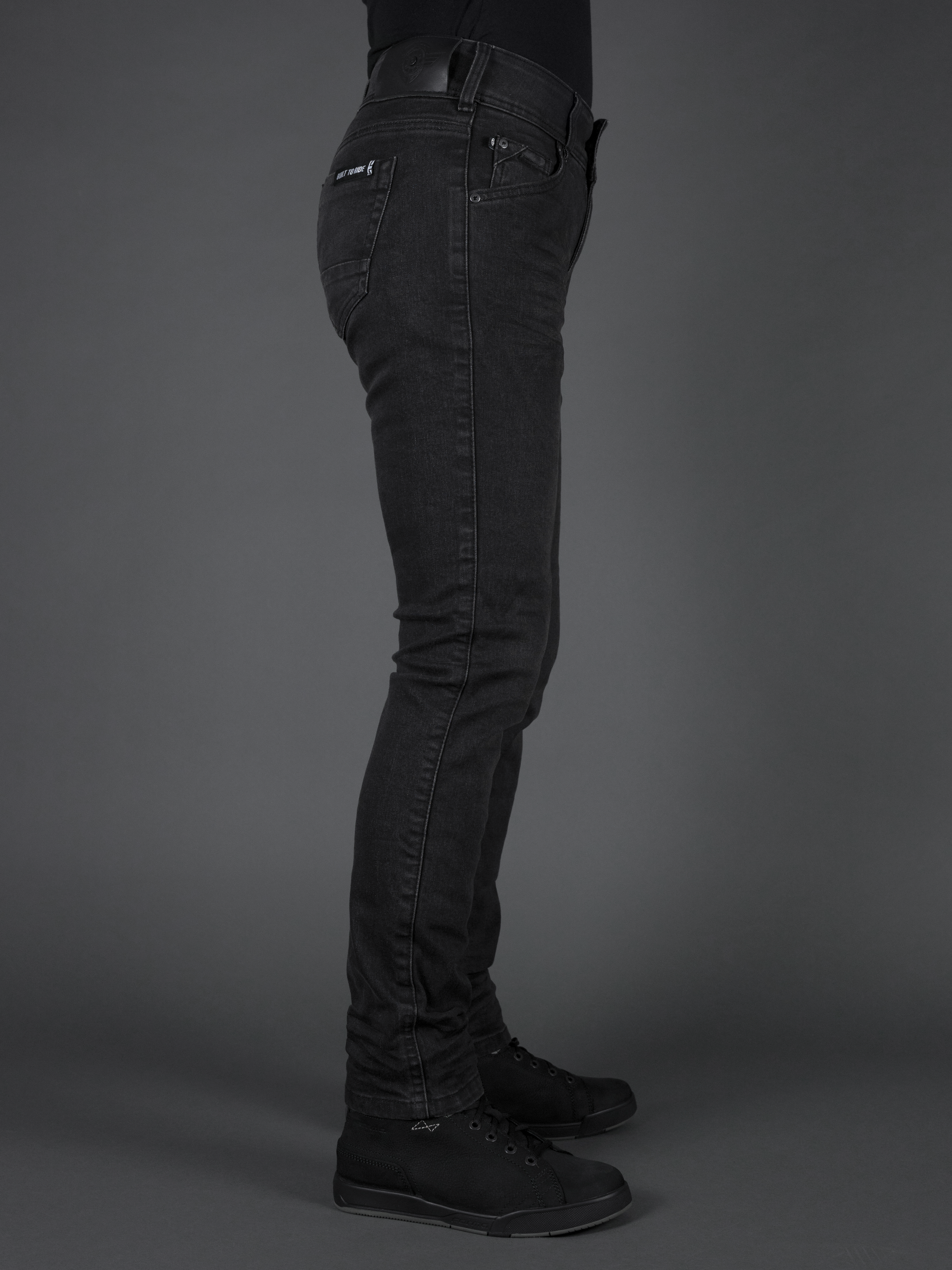 Ladies Raven Straight Motorcycle Jeans