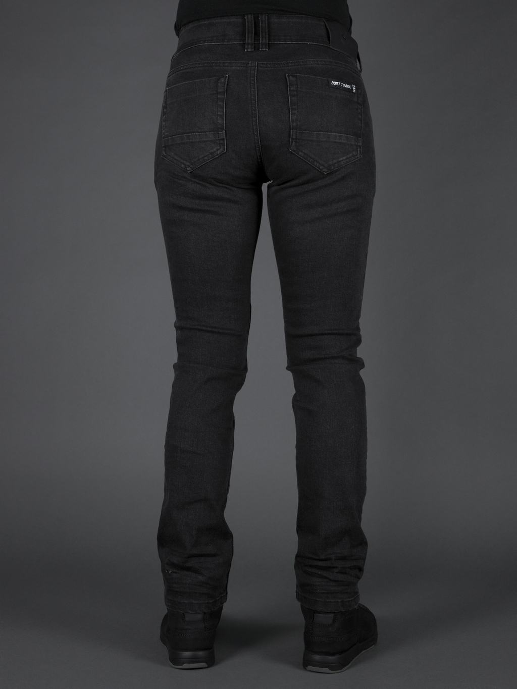 Ladies Raven Straight Motorcycle Jeans