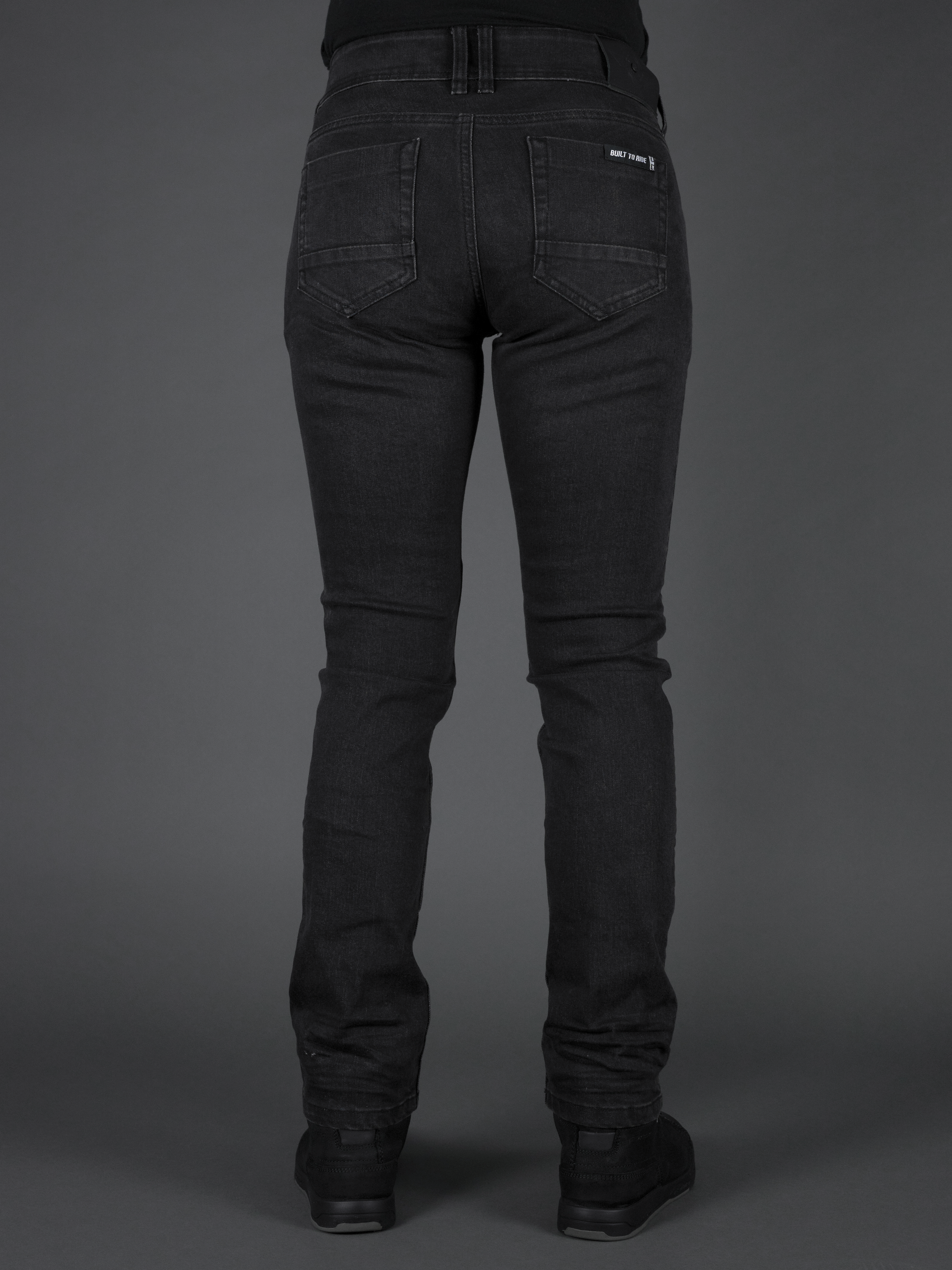 Ladies Raven Straight Motorcycle Jeans