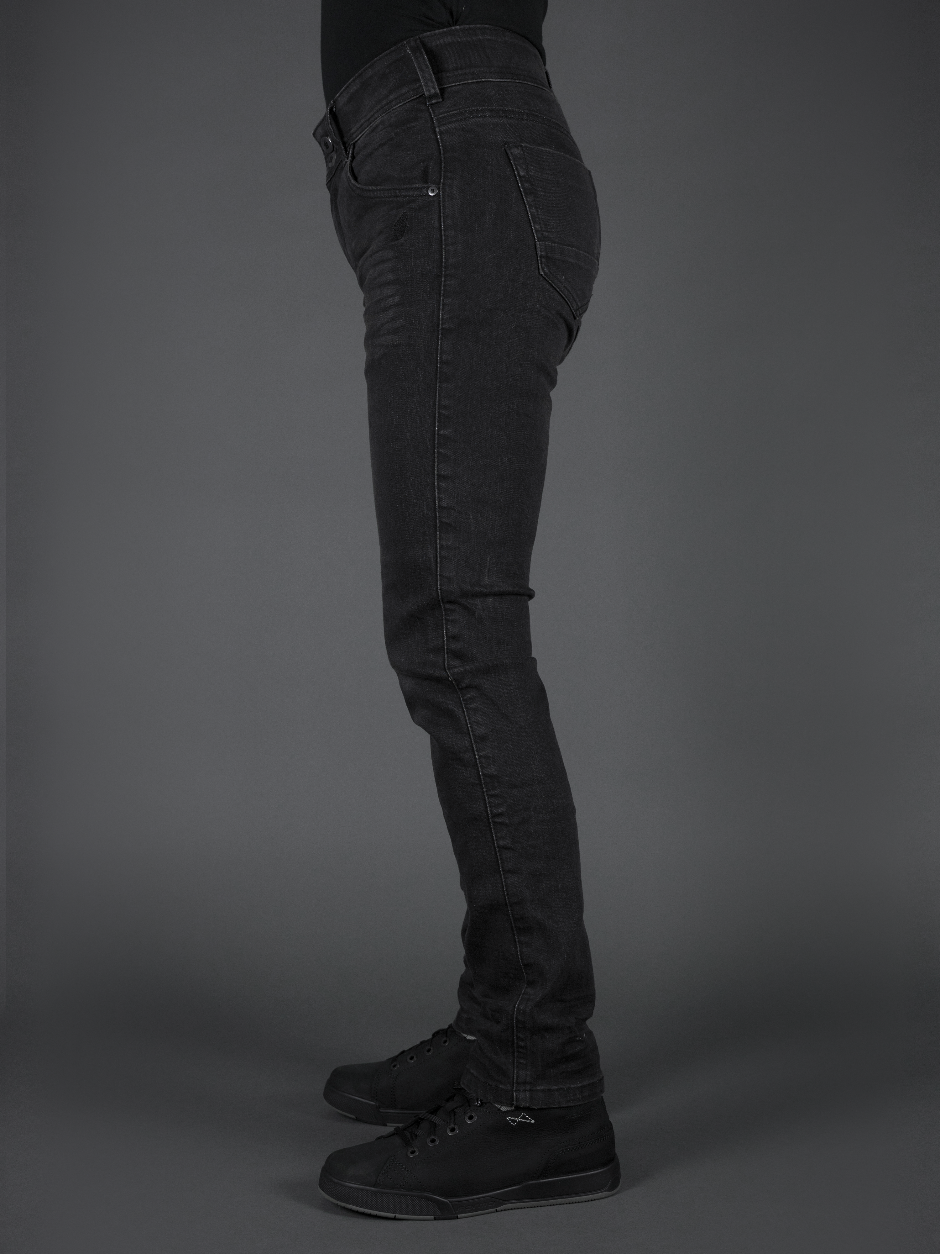 Ladies Raven Straight Motorcycle Jeans