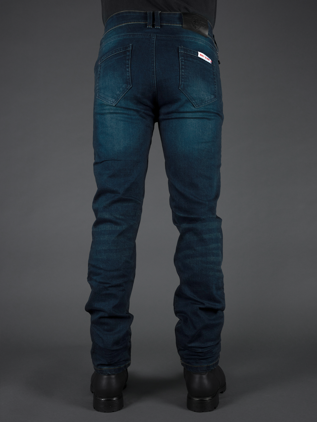 Mens Spitfire Straight Motorcycle Jeans