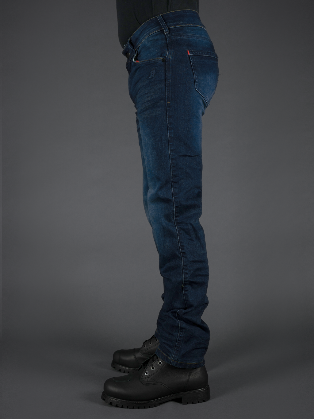 Mens Spitfire Straight Motorcycle Jeans